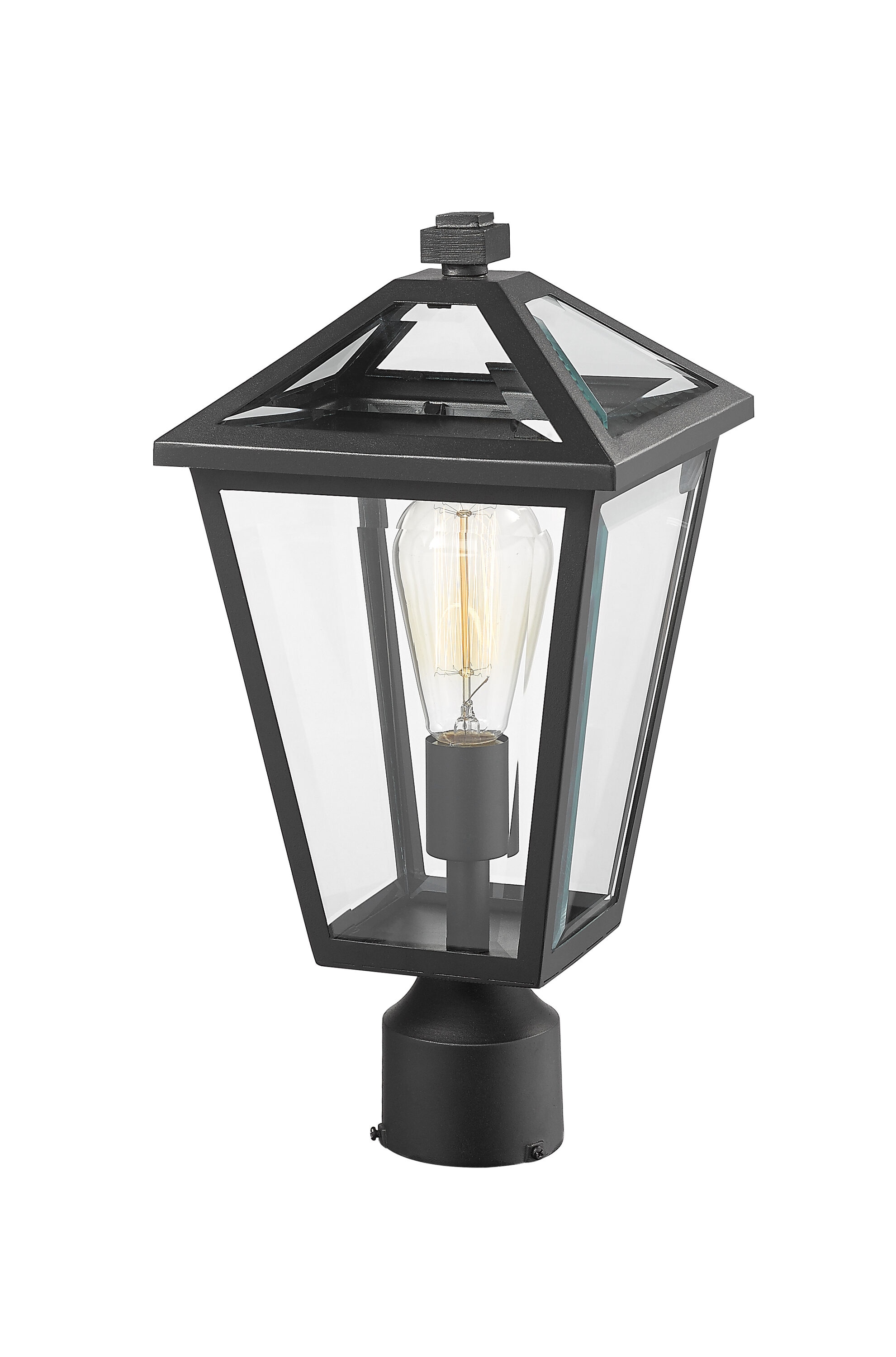 Z-Lite 579PHMR-BK Post-Lights - View #3