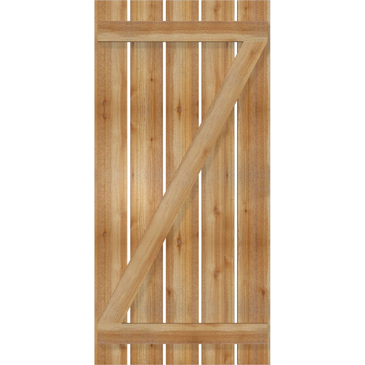 Ekena Millwork RBS06Z29X060RWR Exterior-Shutters - View #5