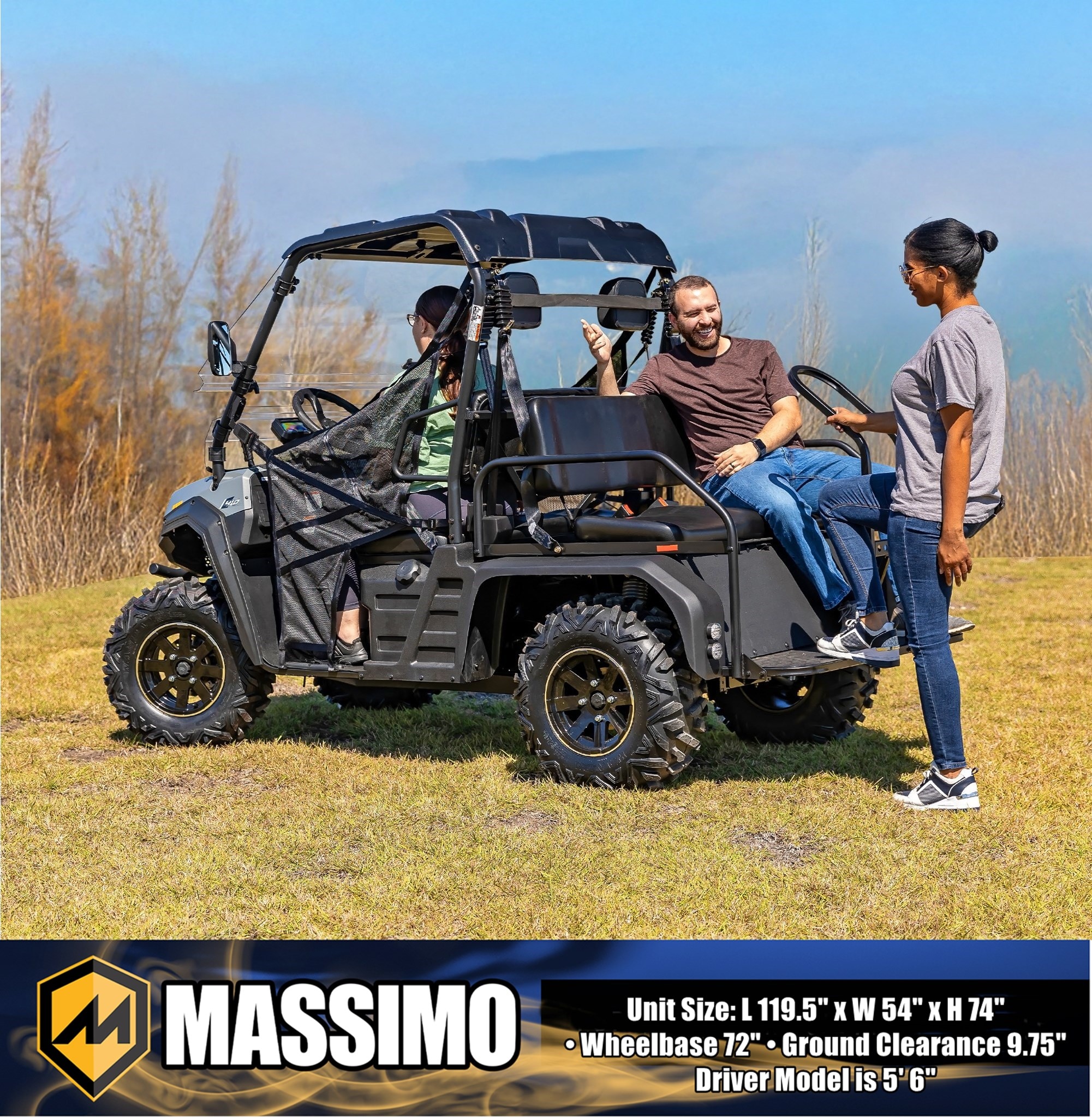 Massimo MM-TB410X-TG Motorized-Vehicles - View #3