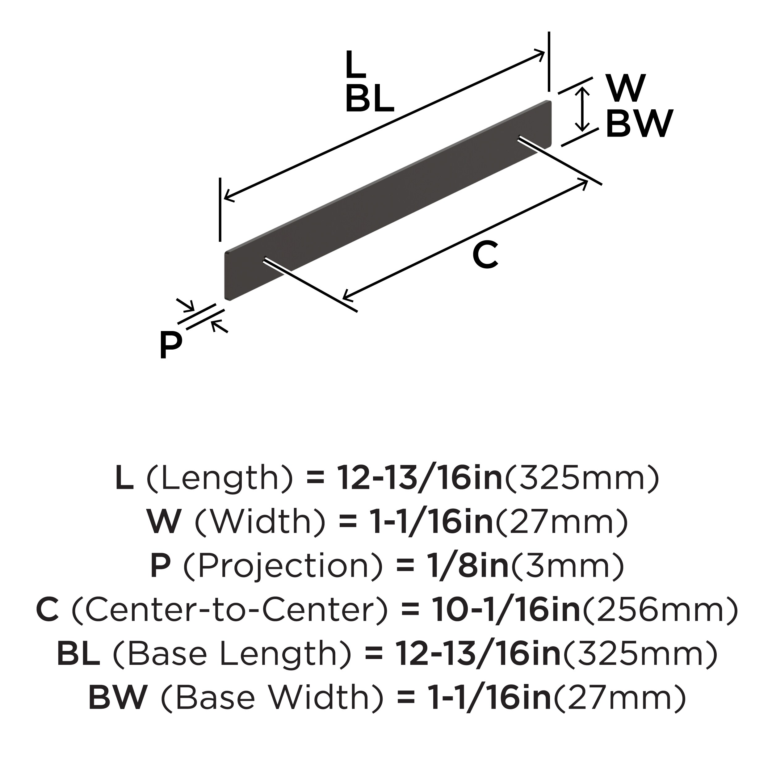 Amerock BP37607ORB backplates - View #4