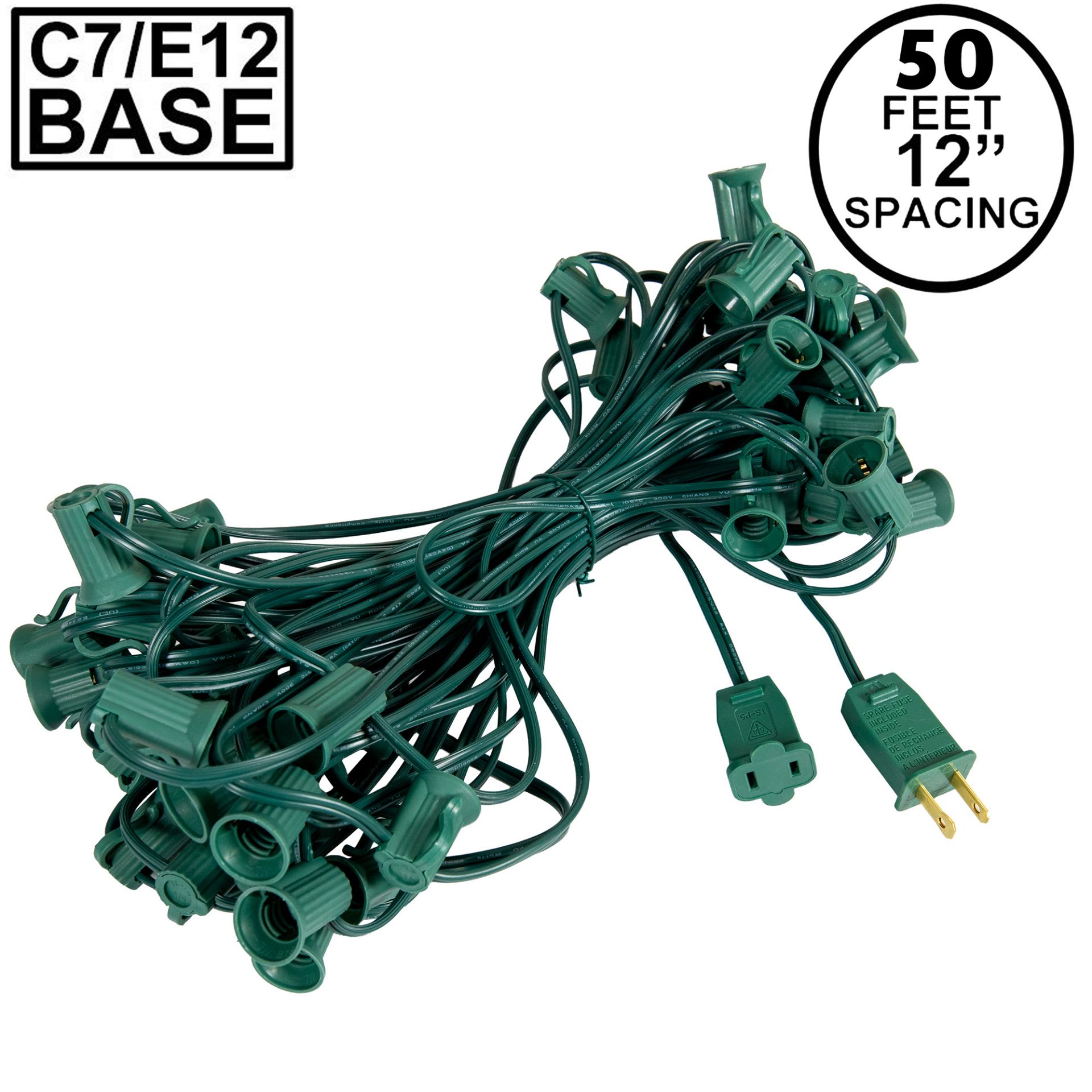 Novelty Lights C75012-GR Patio-String-Lights - View #2