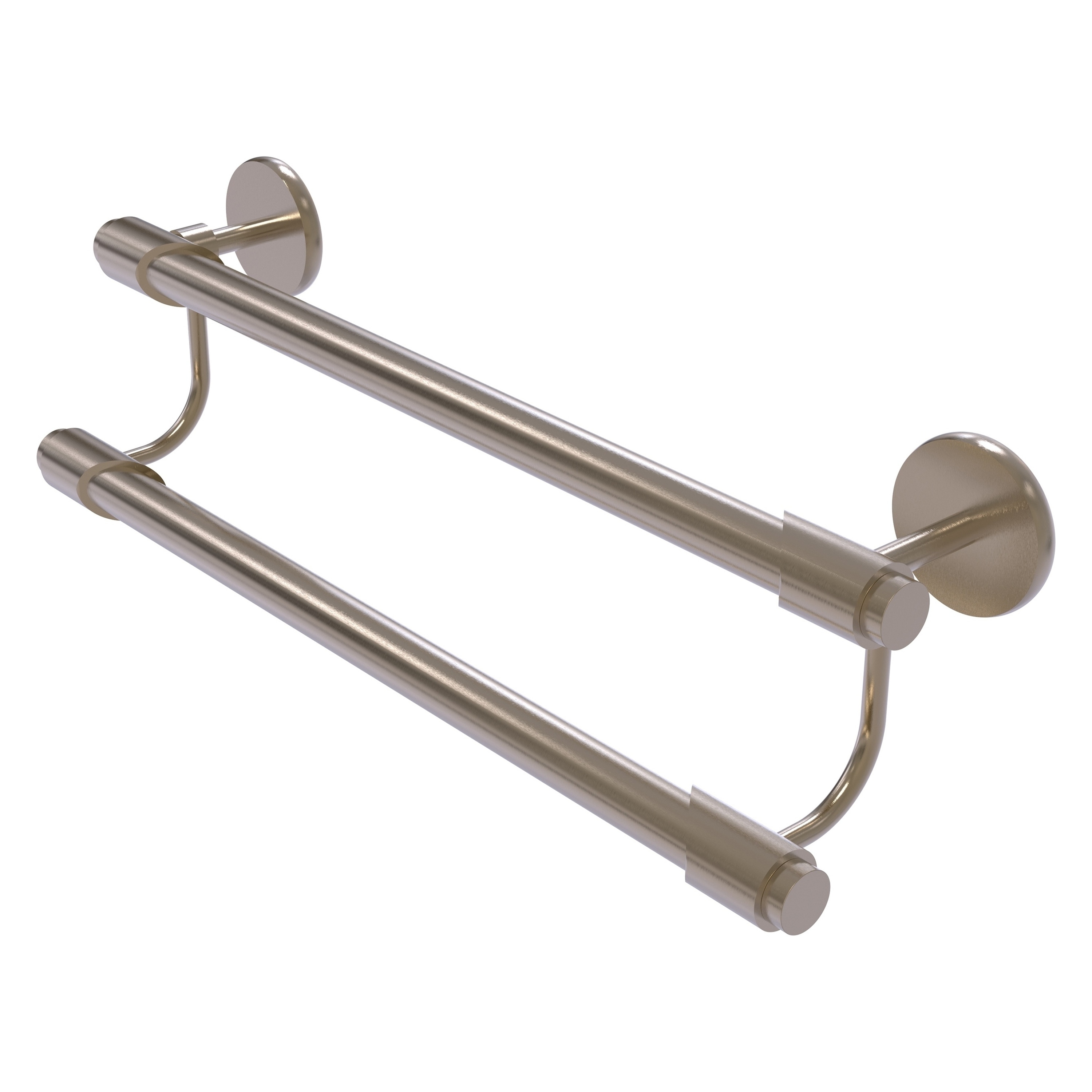 Allied Brass TR-72/18-PEW Tribecca 18-in double Antique Pewter Wall mount Double Towel Bar