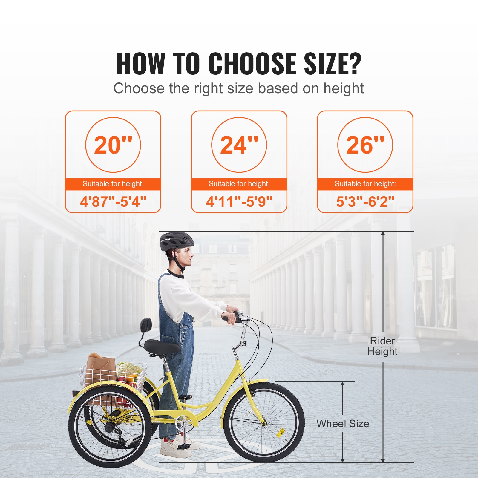 VEVOR FZDKRLSLCTG2ZBUQ8V0 bikes - View #5