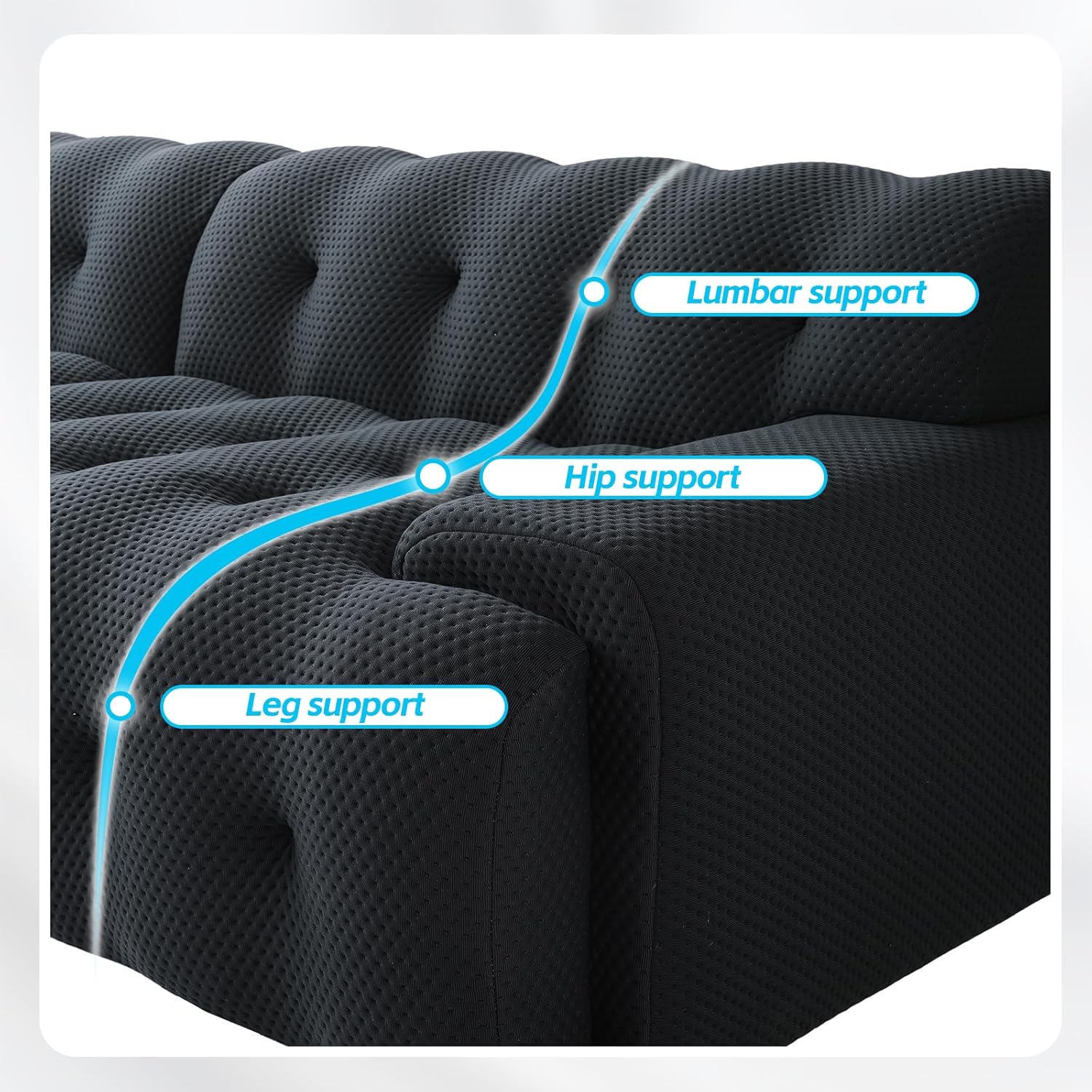 BuotiqHom DH-S3-129BK Sofas-Loveseats - View #5