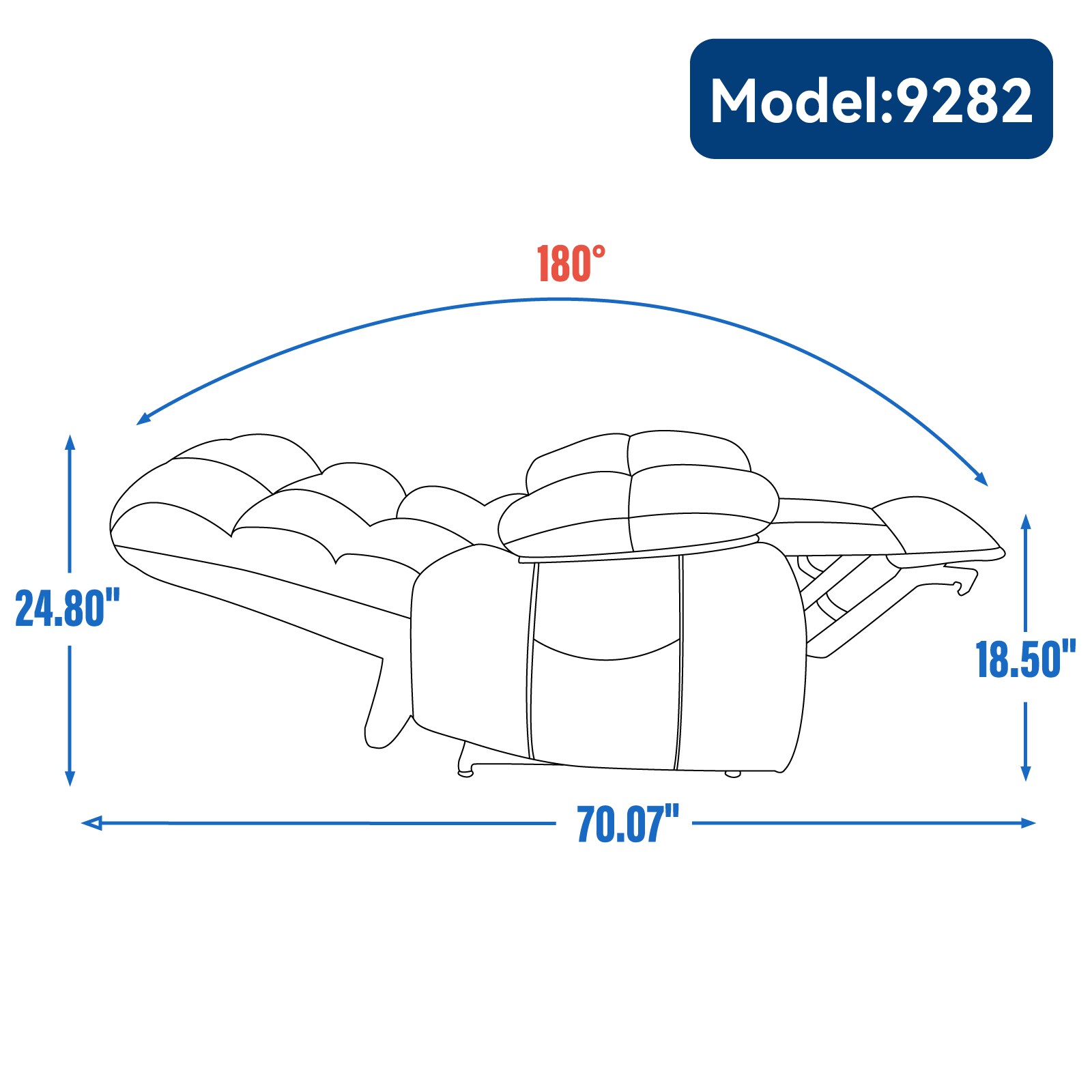 Tatayosi RY-3P244622 recliners - View #9