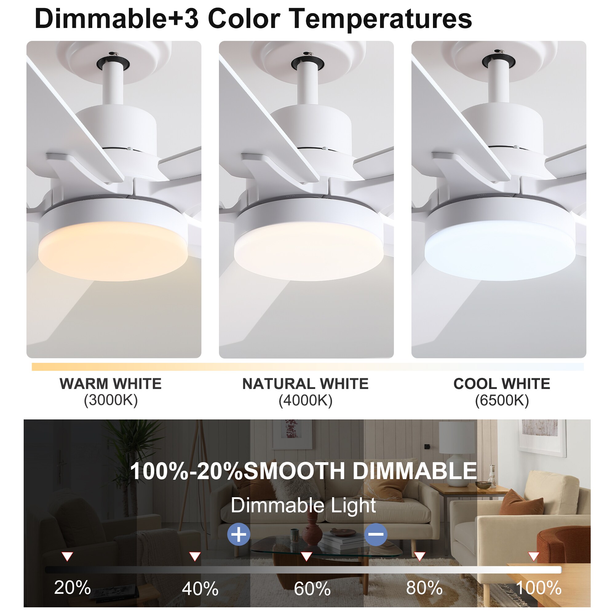 YUHAO LSDY1170AWH52 Ceiling-Fans - View #13