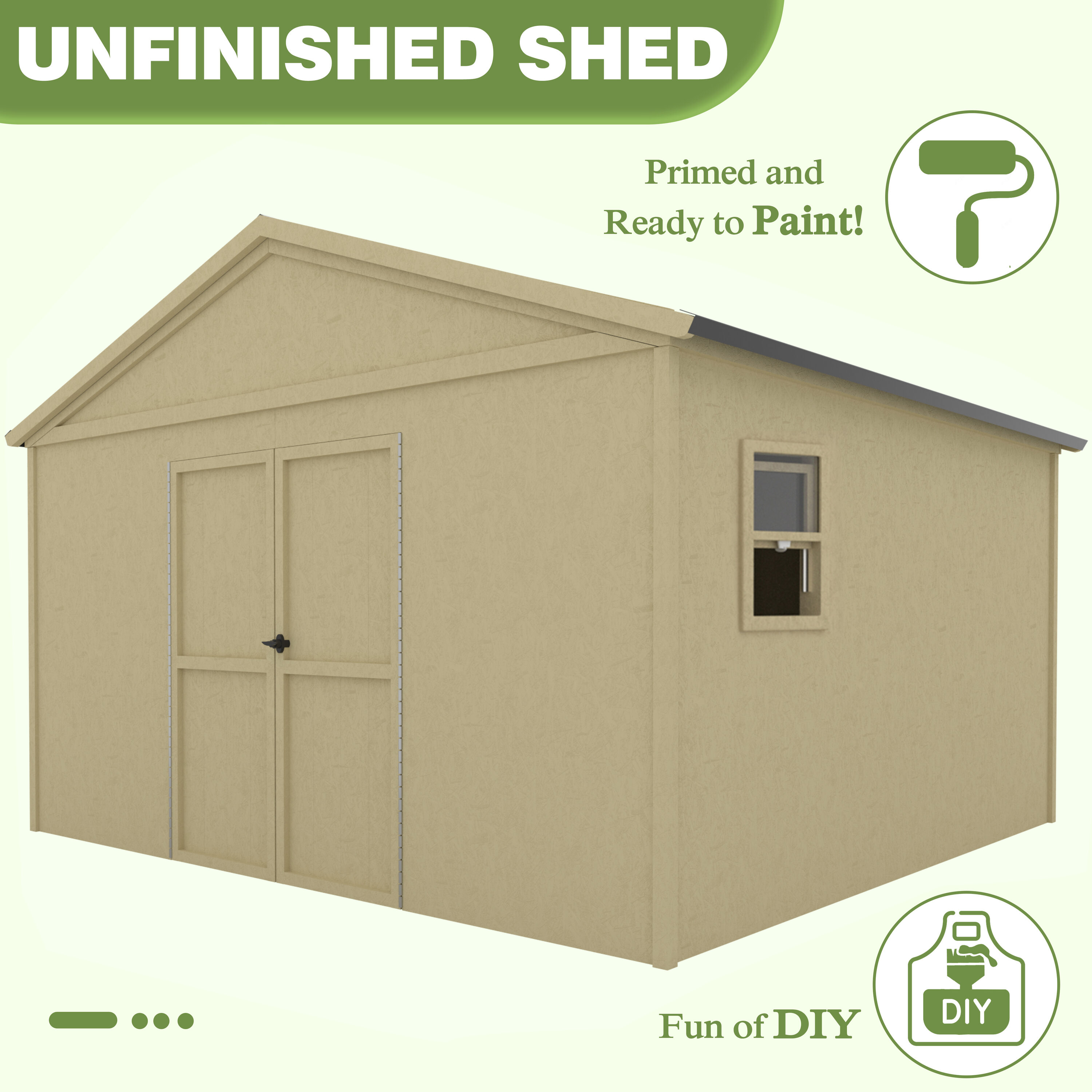 VEIKOUS PG0301-WD-7 Wood-Storage-Buildings - View #6
