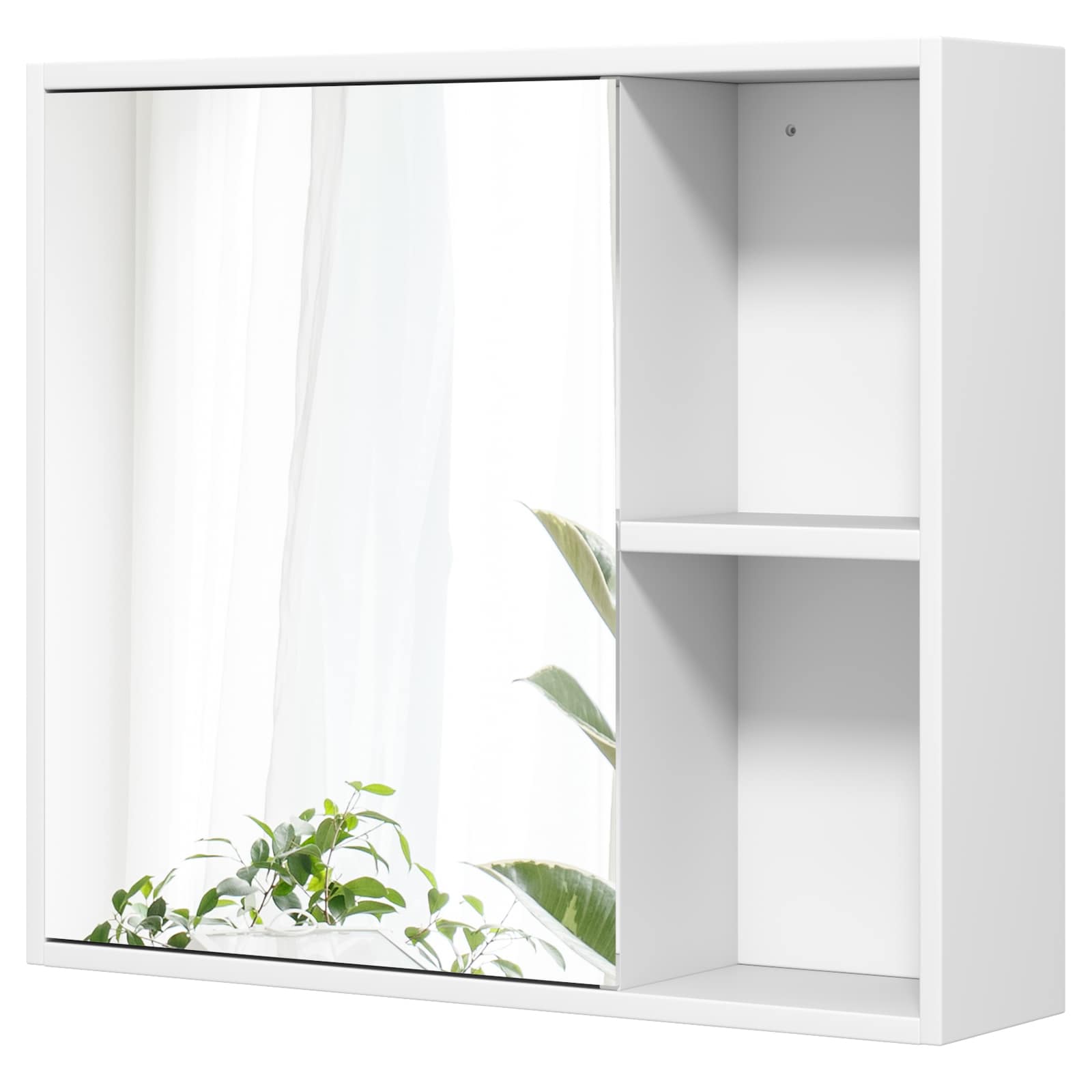 WELLFOR UTG12212WH Bathroom-Medicine-Cabinets - View #8