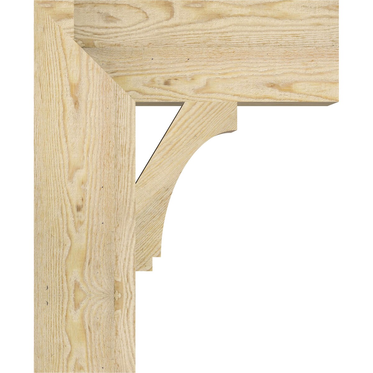 Ekena Millwork BKT06X18X22IMP05RDF Exterior-Brackets-Braces - View #3
