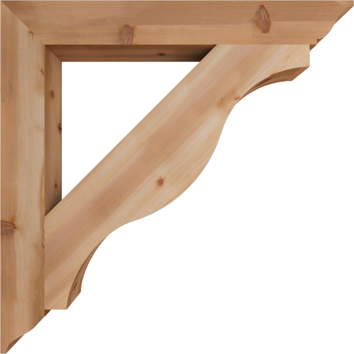 Ekena Millwork BKT06X48X48FST01SWR Exterior-Brackets-Braces - View #3