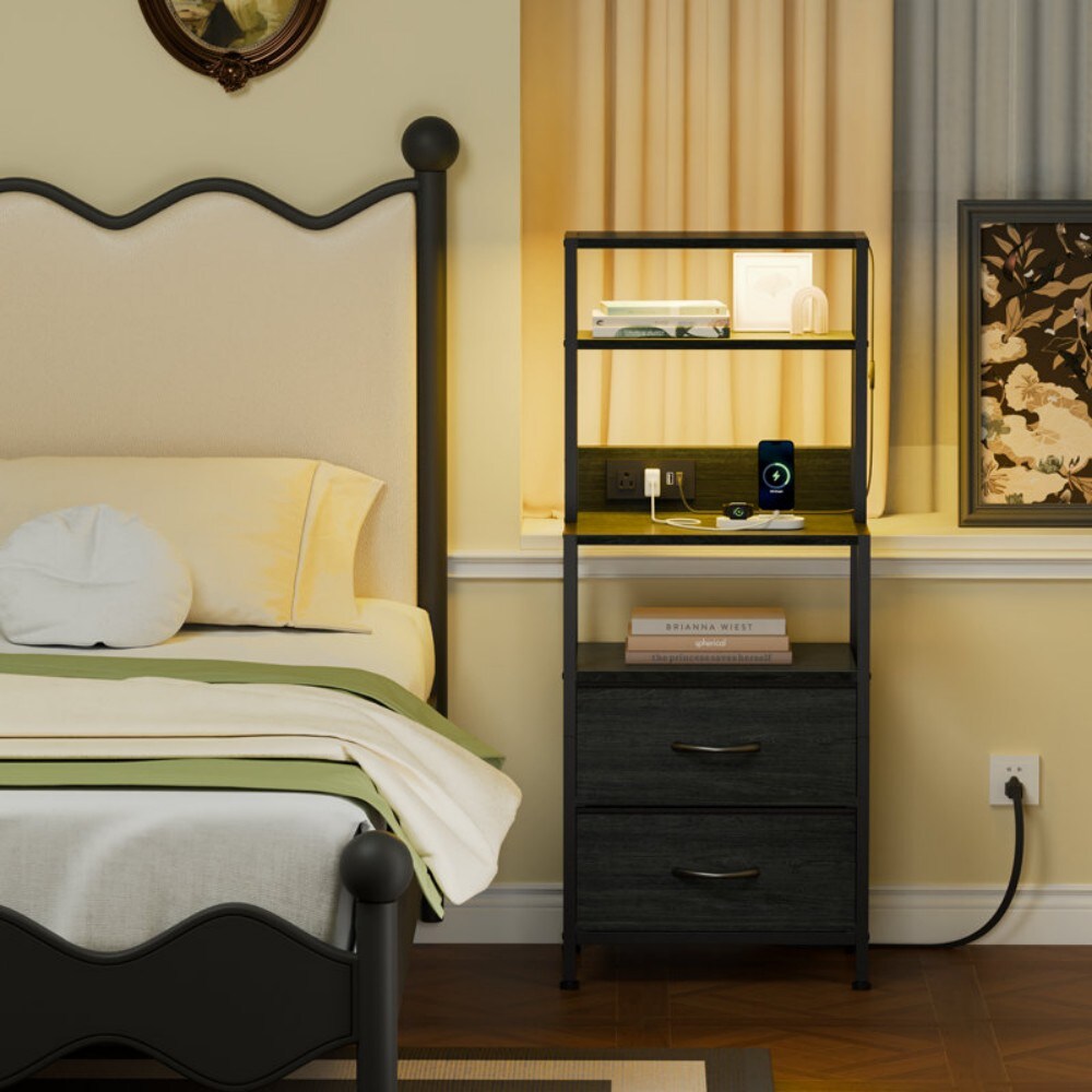 Furologee ET-106V1-CL-2D-1-B-1 nightstands - View #2