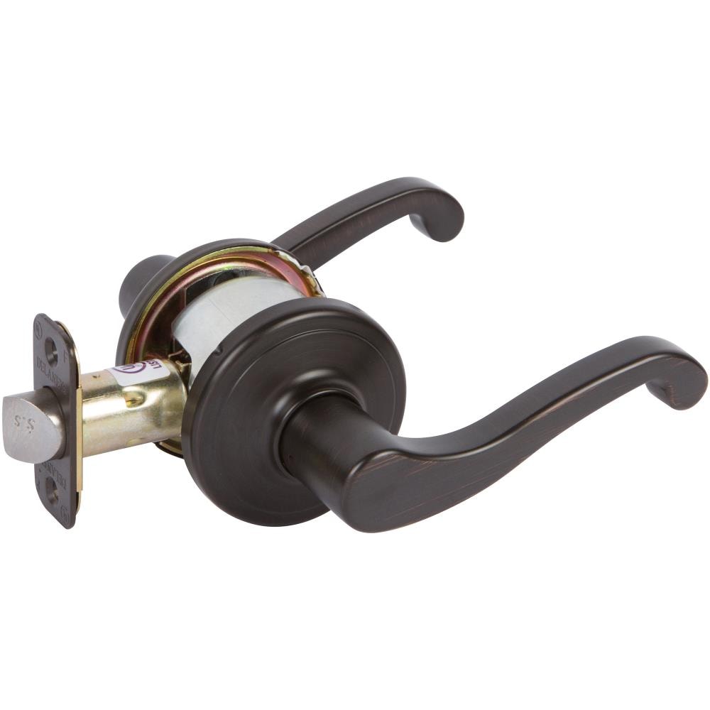 Delaney Hardware 324727 Delaney GR2 Traditional Tuscany bronze Interior Hall/Closet Passage Door Handle