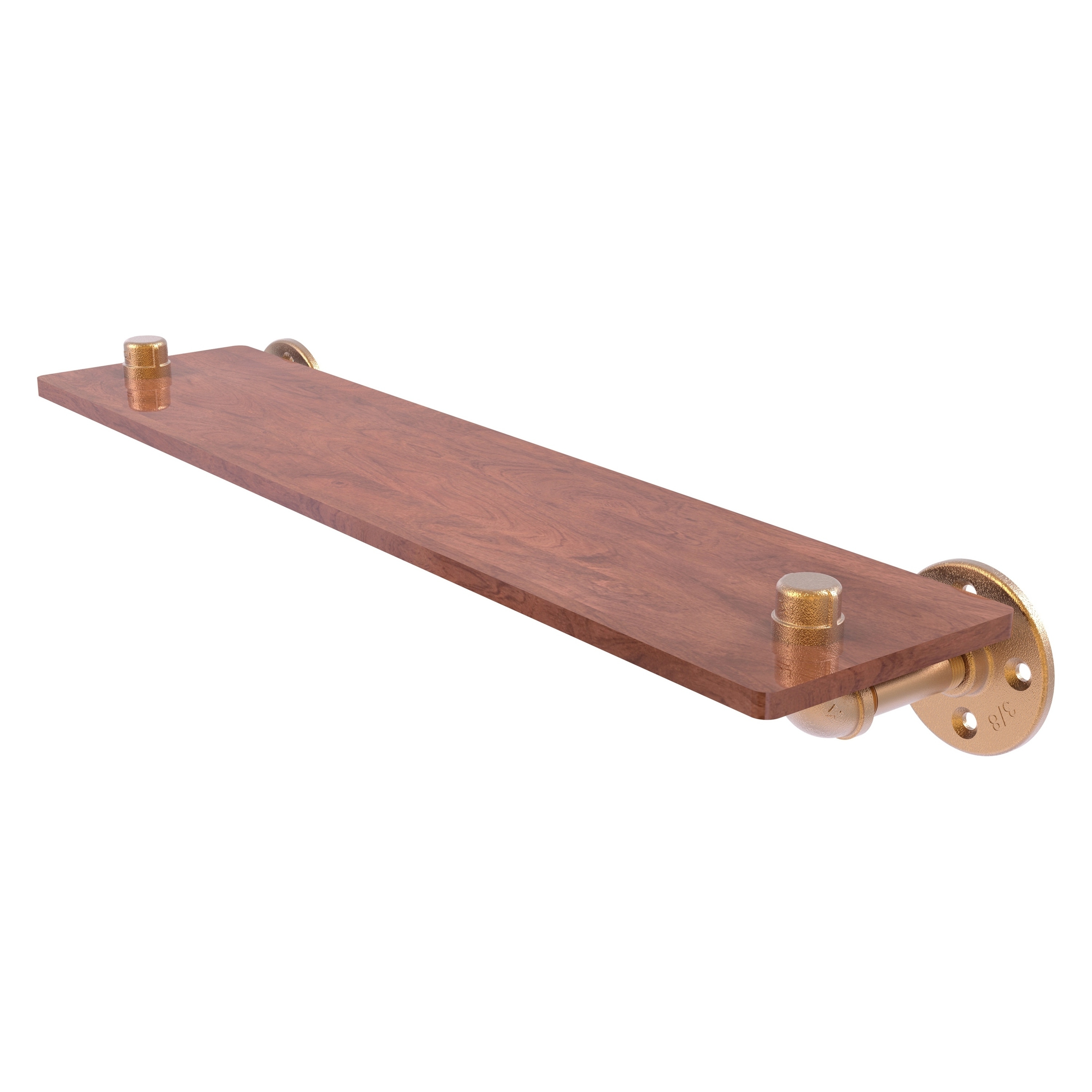 Allied Brass P-450-22-WS-BBR Pipeline Brushed Bronze Metal Wall mount Bathroom Shelf ( 22-in x 3.5-in x 5-in )