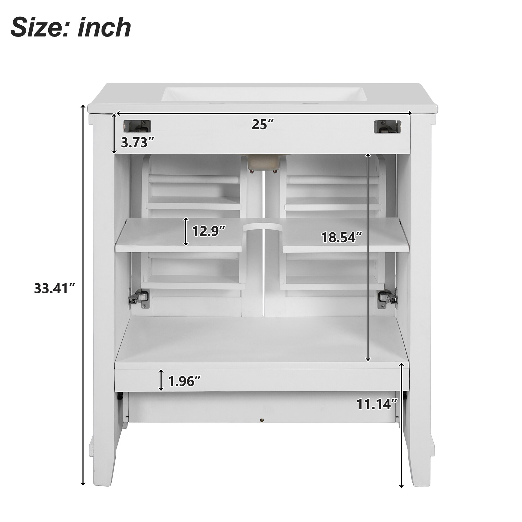 ModernLuxe L3P-N729P299363K Bath-Vanity-Combo - View #8
