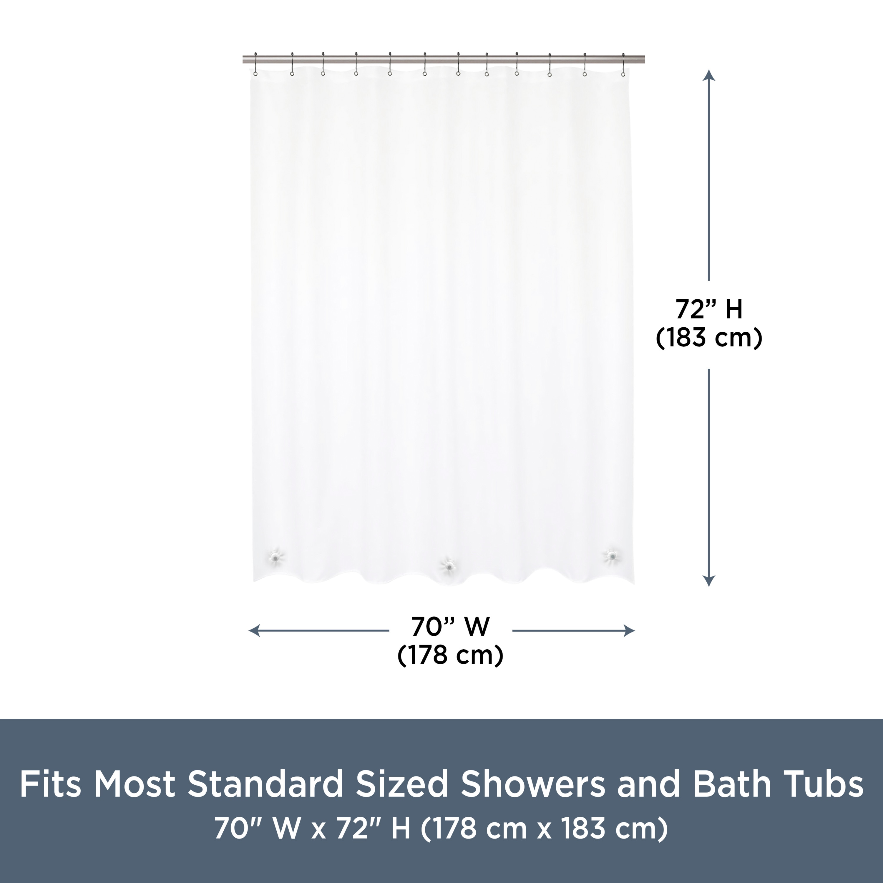 Style Selections LW61443PDQ Shower-Curtains-Liners - View #7
