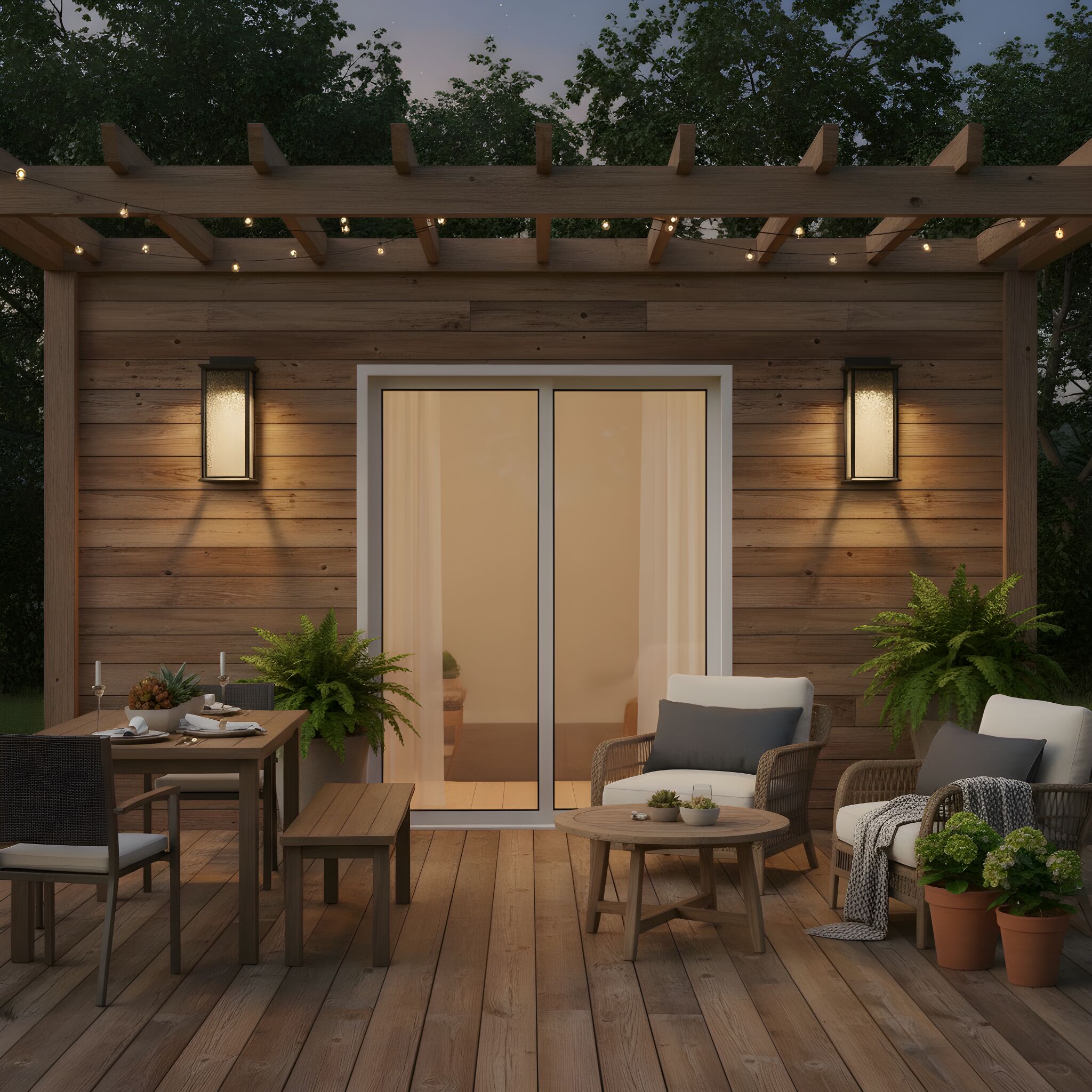 Generation Lighting GLO1301DL-ANBZ Outdoor-Wall-Lighting - View #2