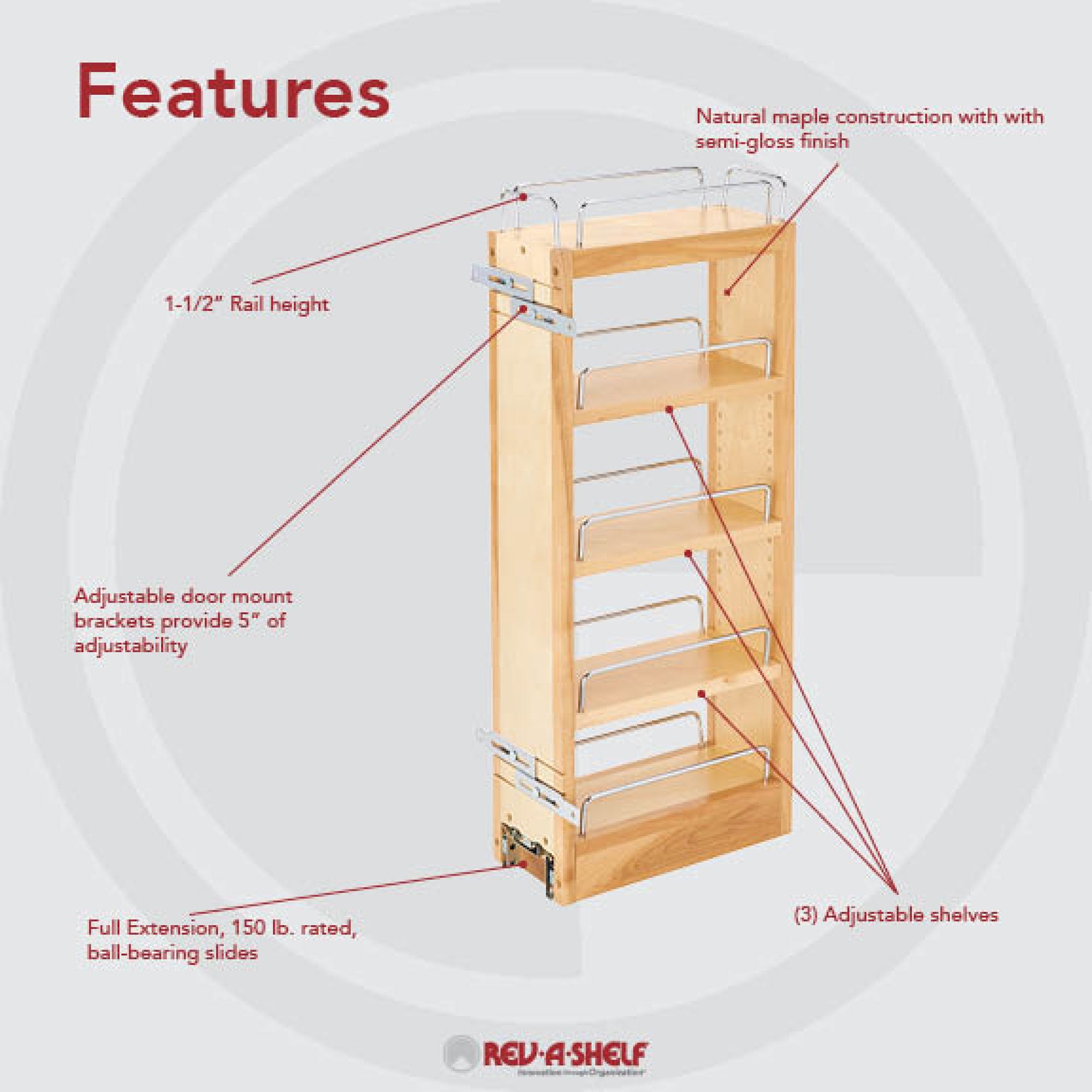 Rev-A-Shelf 152831 Pull-Out-Cabinet-Baskets - View #3