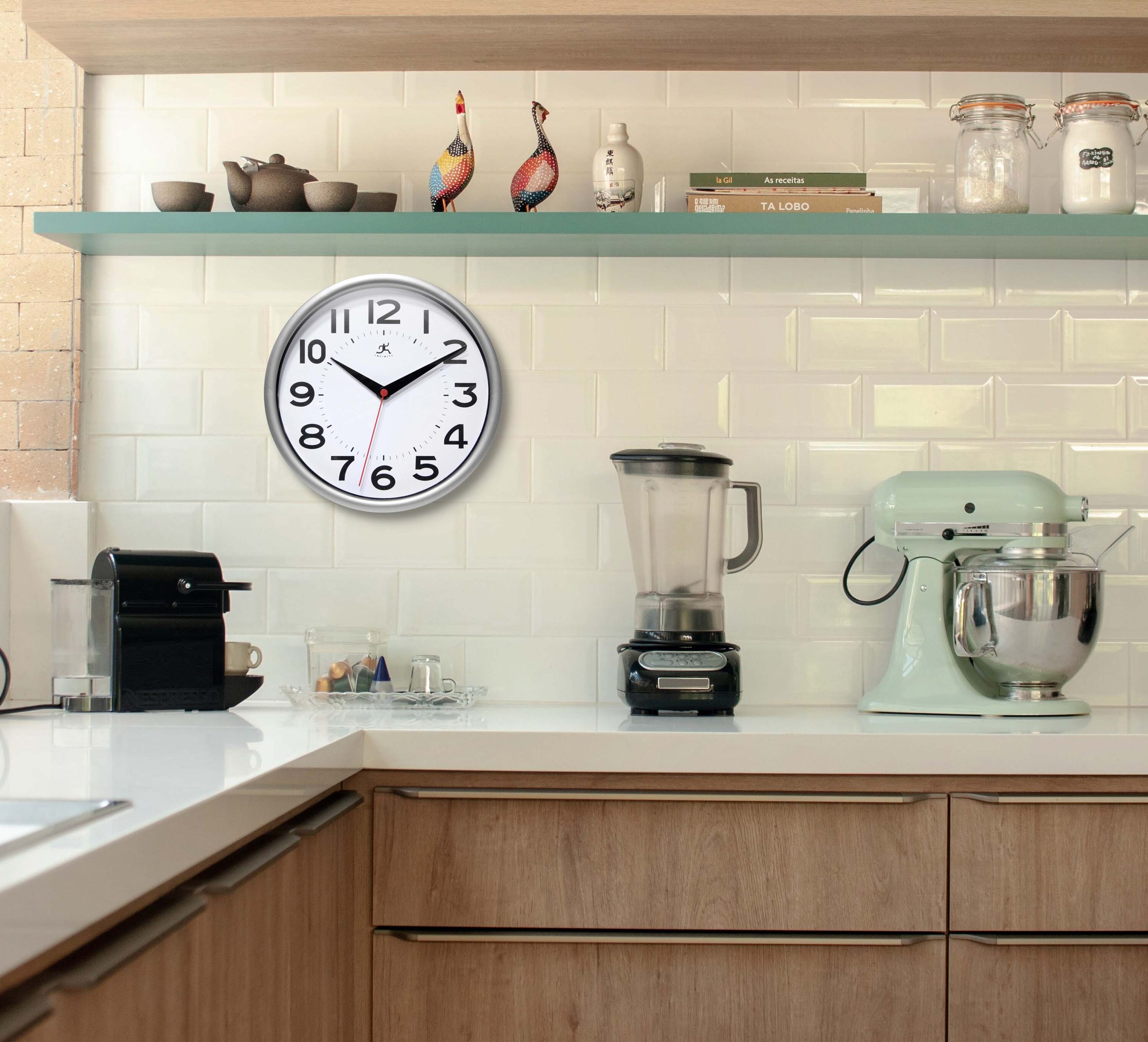 Infinity Instruments 14220SV-3364 Indoor-Outdoor-Clocks - View #7