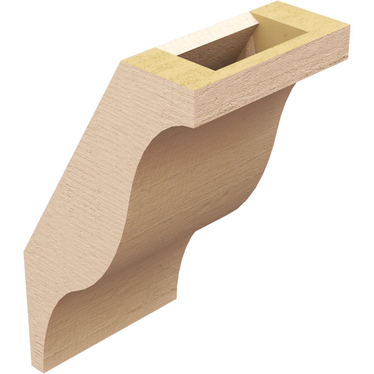 Ekena Millwork BRCUR05X06X10FSTRCPR braces - View #6