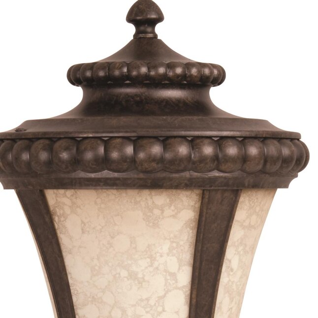 Craftmade Prescott 100-Watt 22.6-in Peruvian Bronze Outdoor Traditional Post Light Craftmade Prescott 100-Watt 22.6-in Peruvian Bronze Outdoor Traditional Post Light