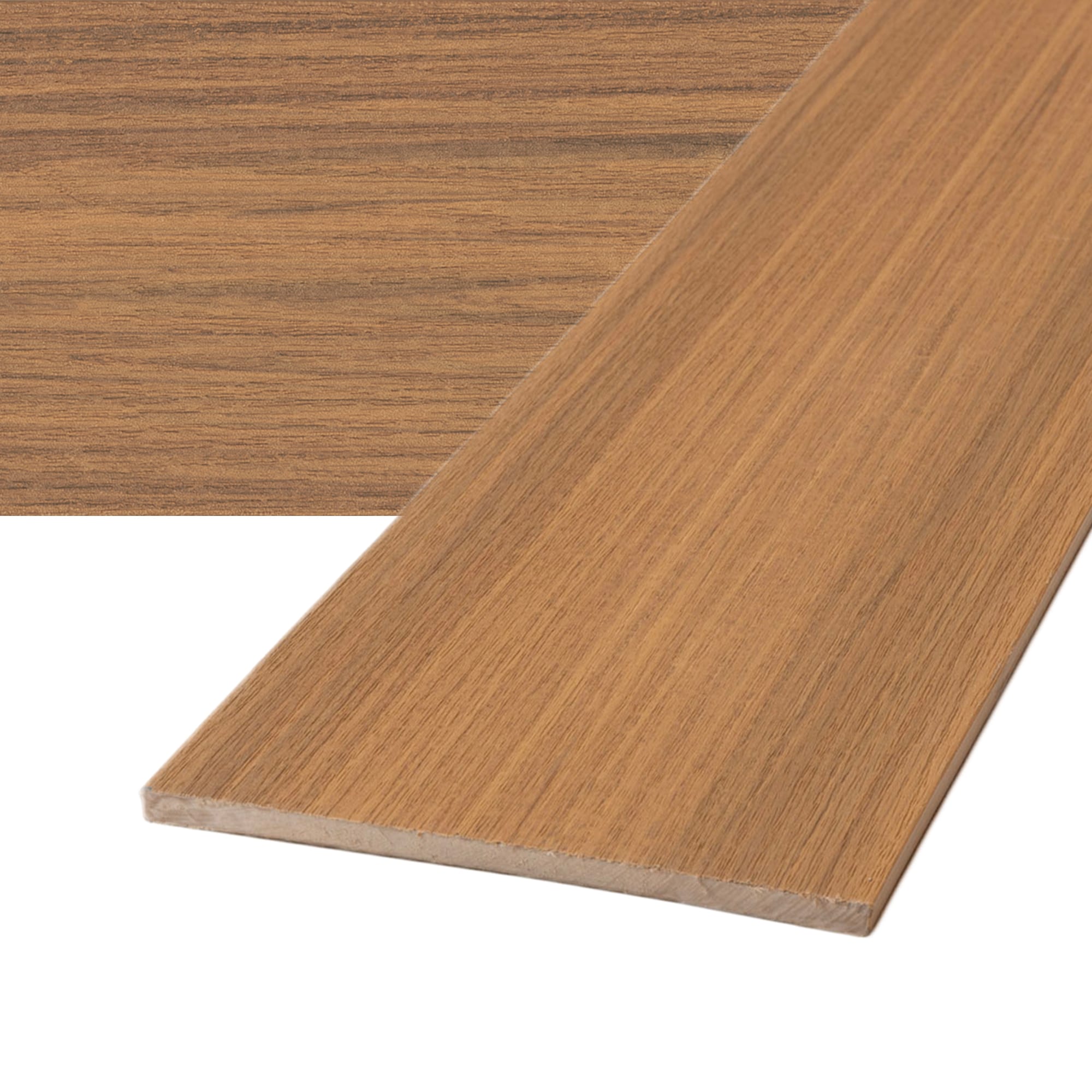 Deckorators 468017-12 Voyage Surestone 0.5-in x 8-in x 12-ft Sedona Solid edge Composite Riser