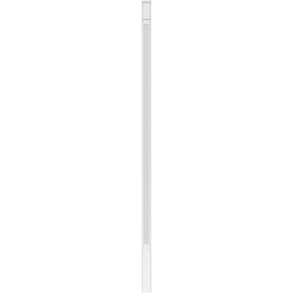 Ekena Millwork PILP04X120FL02-2 Entry-Door-Casing-Accents - View #3