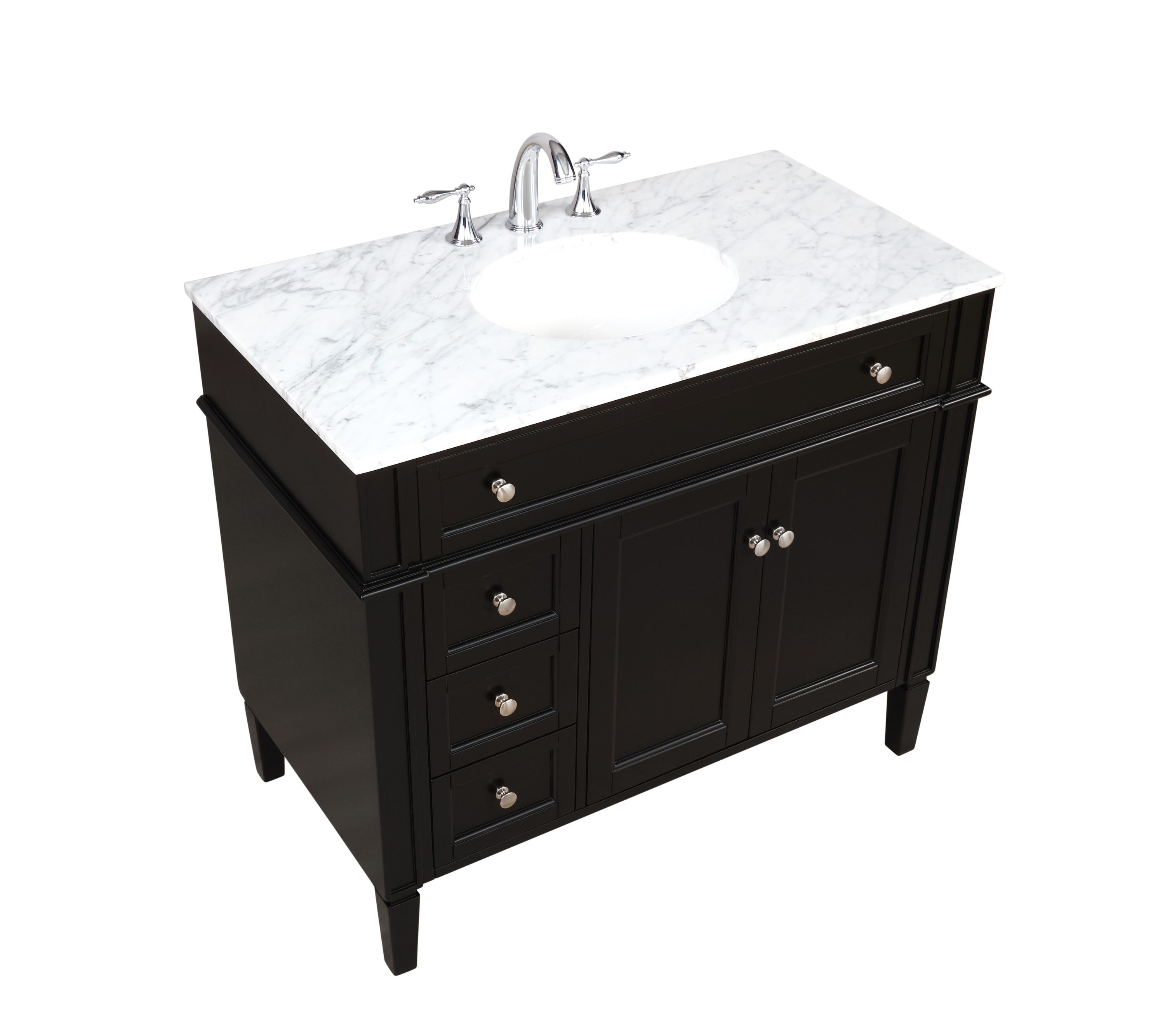 Elegant Decor HF37620BK Bath-Vanity-Combo - View #8