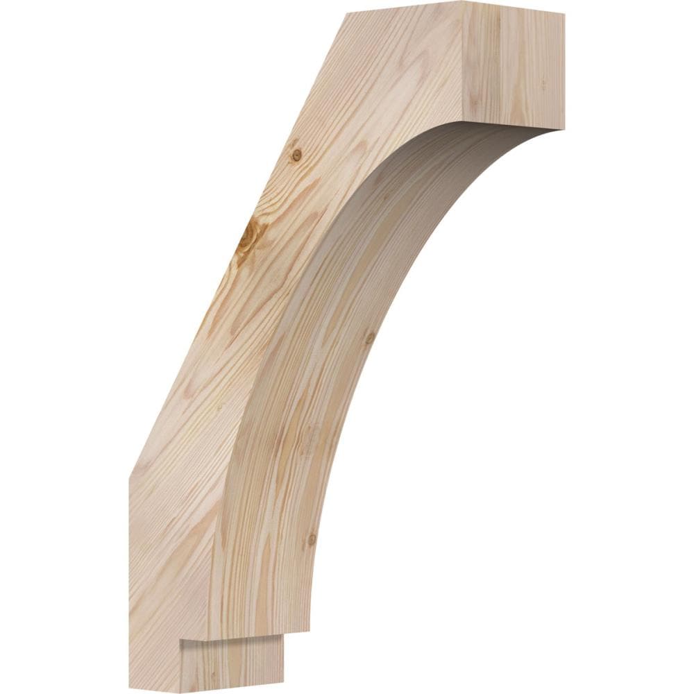 Ekena Millwork BRC06X16X24IMP00SDF 5-1/2-in x 16-in x 24-in Douglas Fir Unfinished Wood Imperial smooth