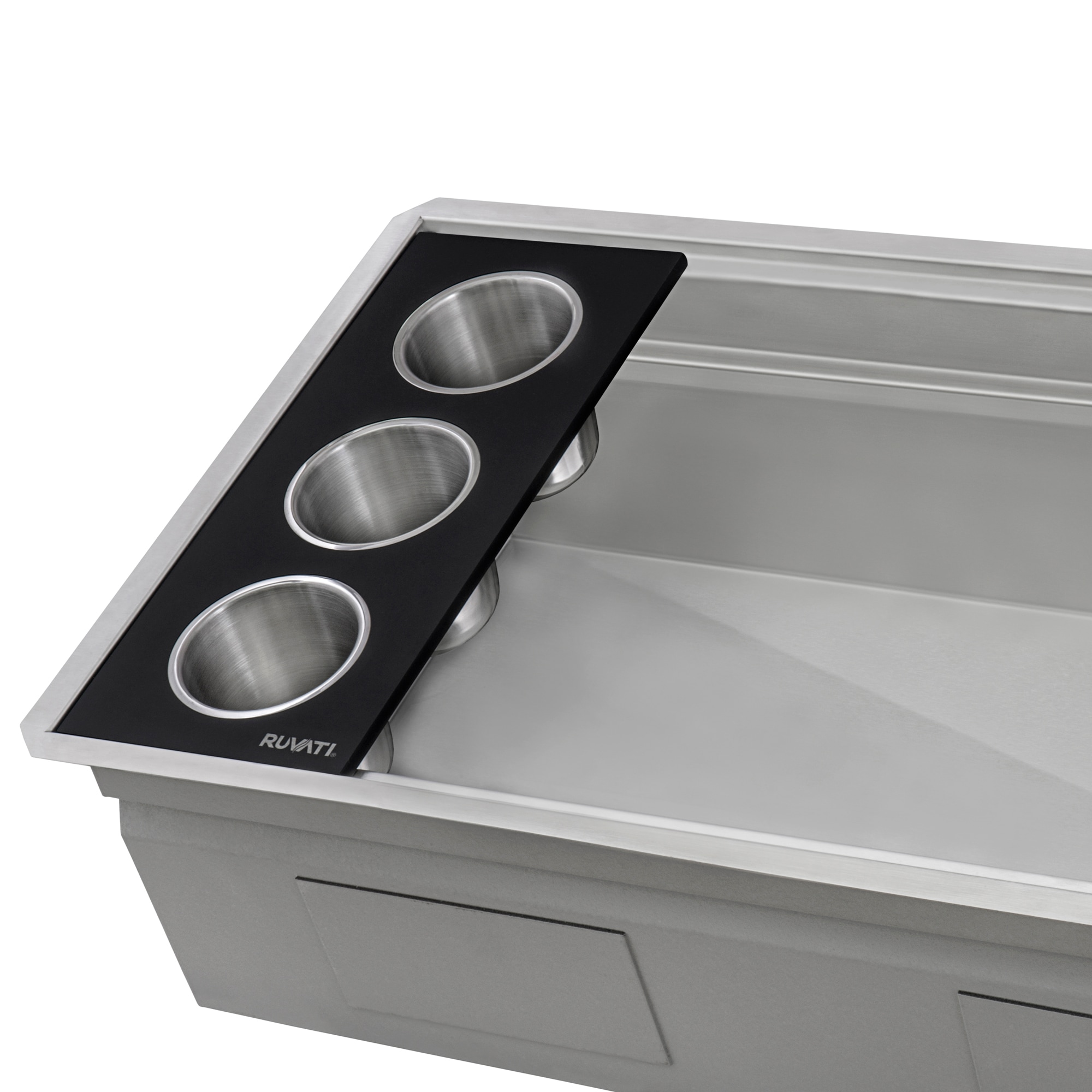 Ruvati RVA1377BWC LedgeFit Kitchen Sink Accessory Kit