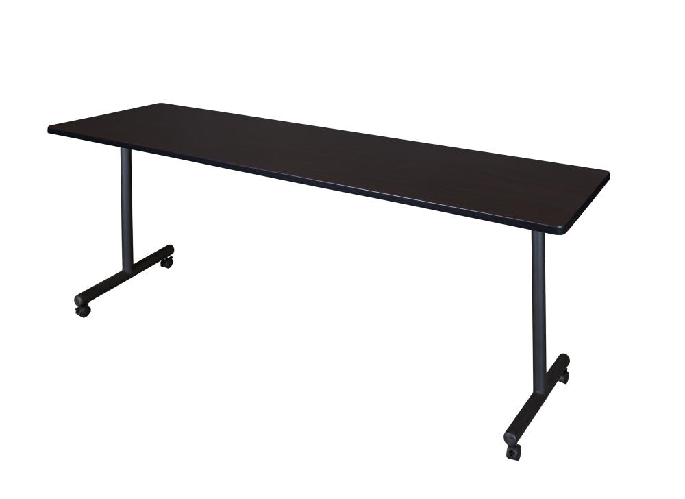 Regency MKTRCC8424MW Training Brown 4-Person Training Table (84-in W x 29-in H)