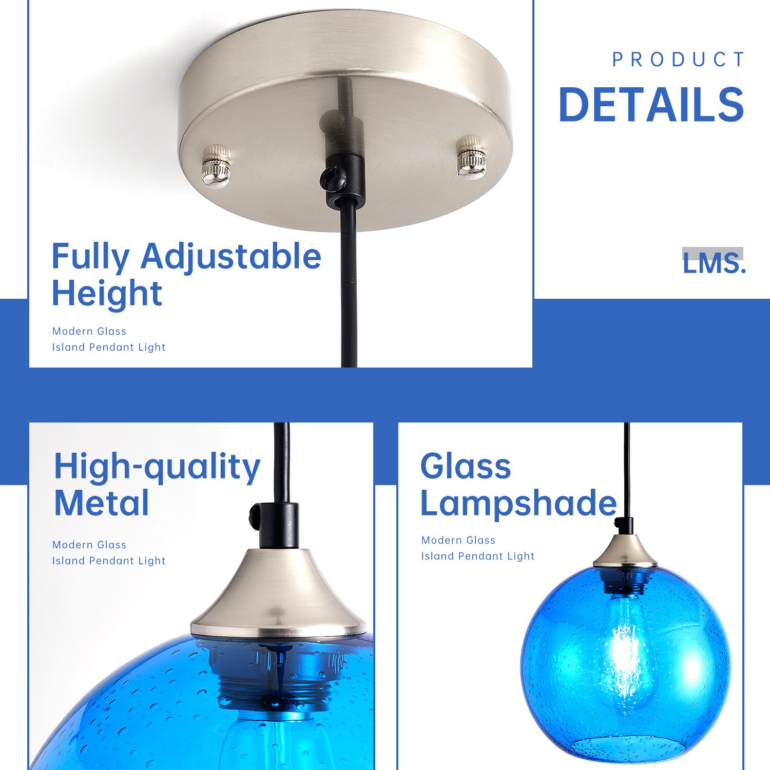 DIKAIDA JG-WP545500-2312 Pendant-Lights - View #4