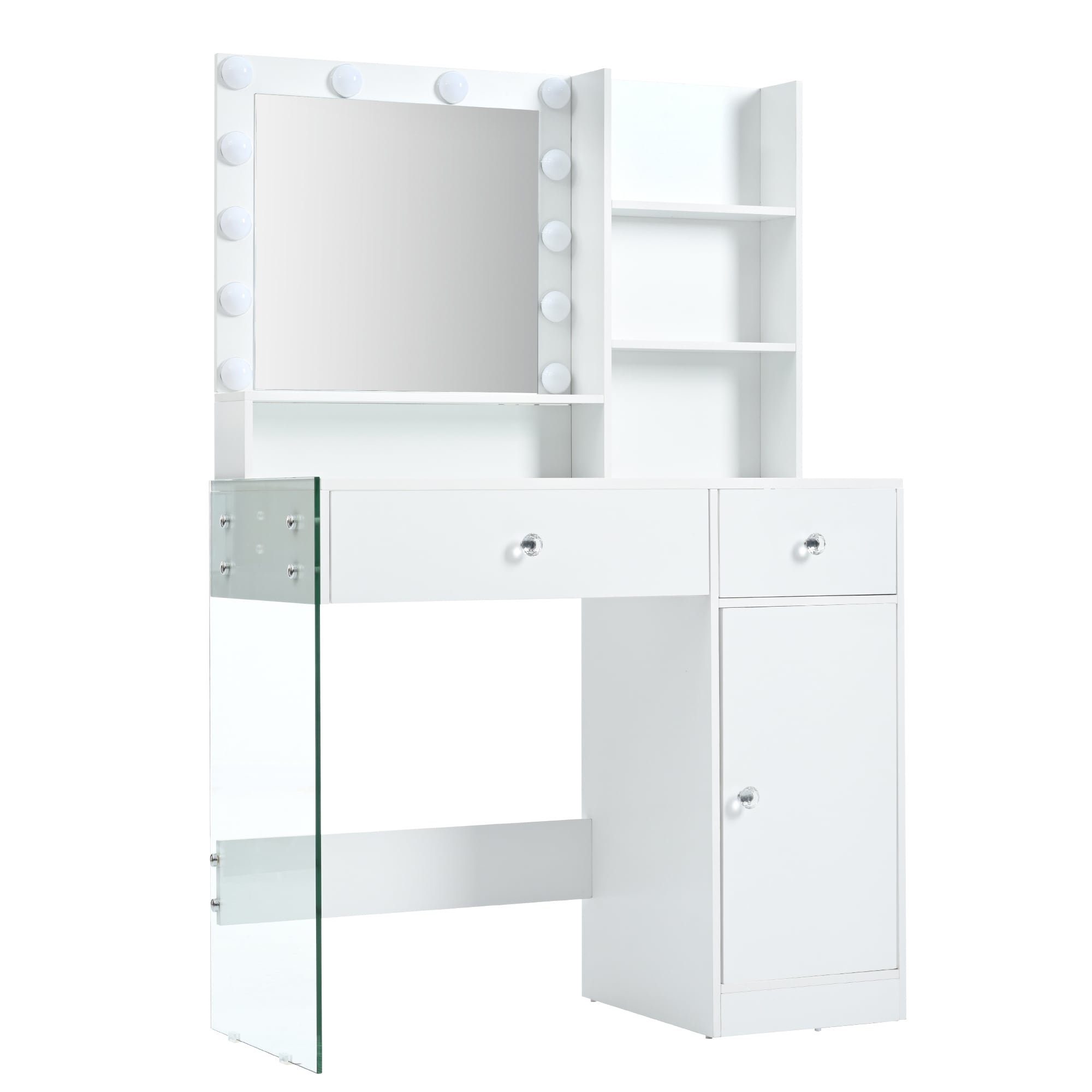 SINOFURN SYD250001WT Bedroom-Vanities - View #5