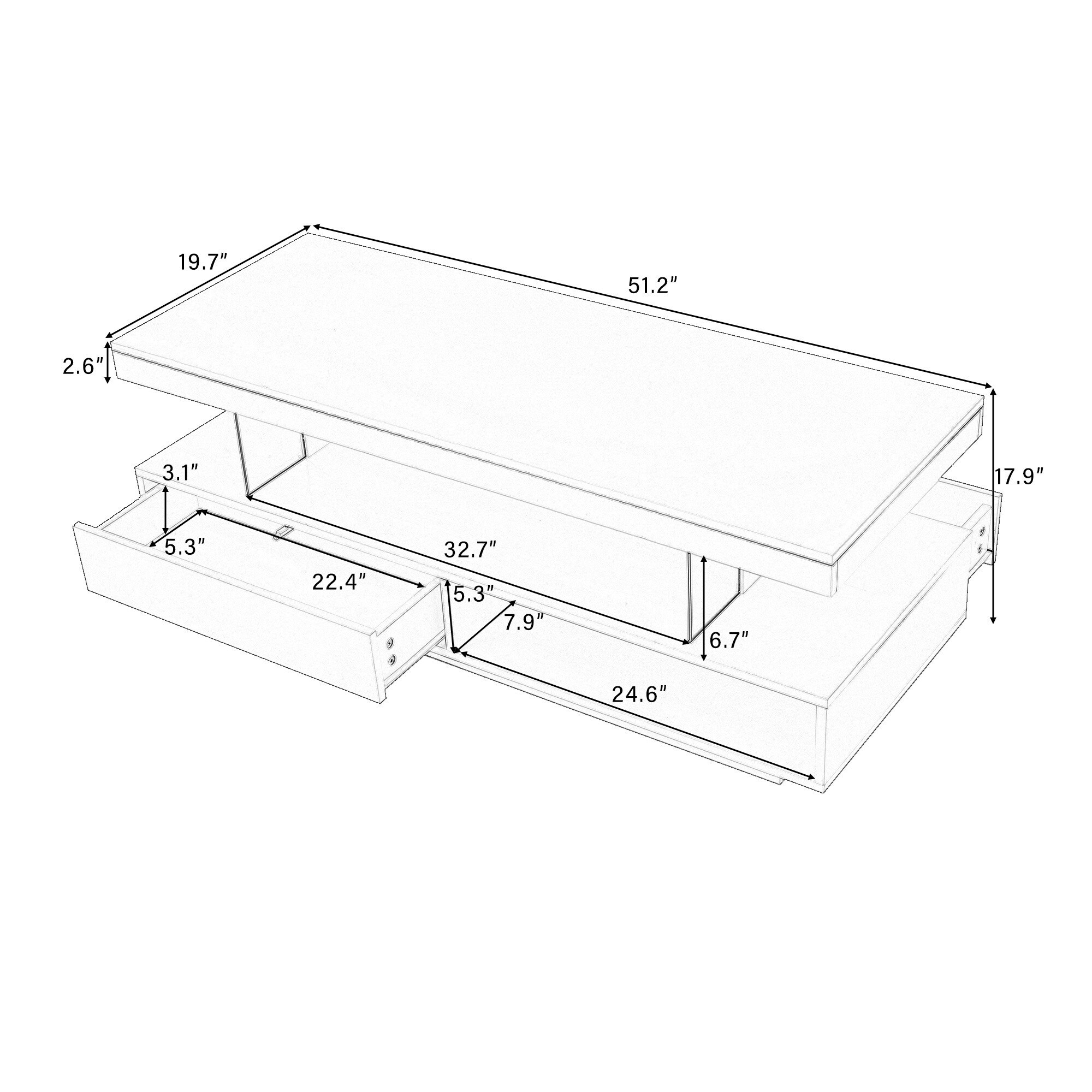 UOI ZZH106780 Coffee-Tables - View #2