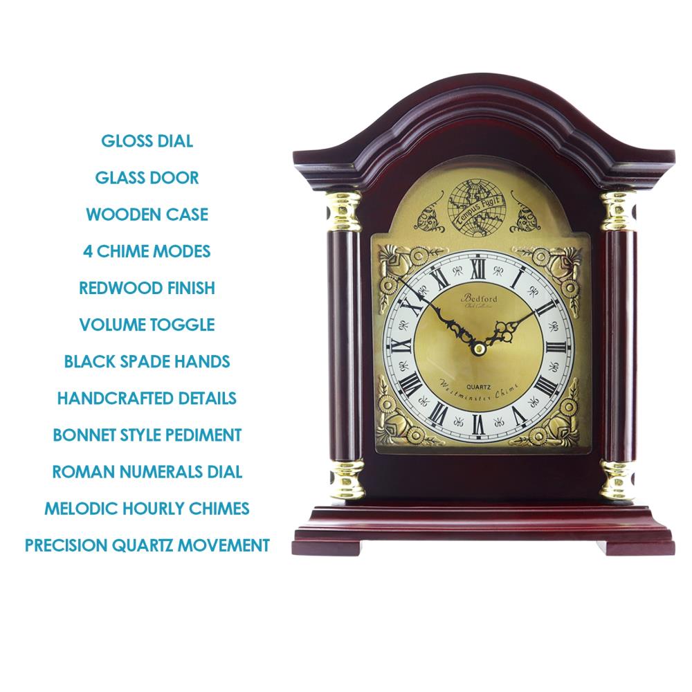 Bedford Clock Collection 84993897M Indoor-Outdoor-Clocks - View #6