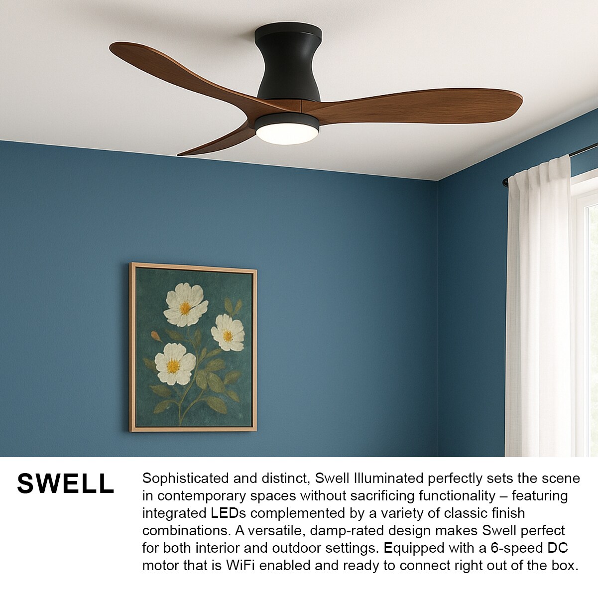 Hinkley 903456FWB-LDD Ceiling-Fans - View #7