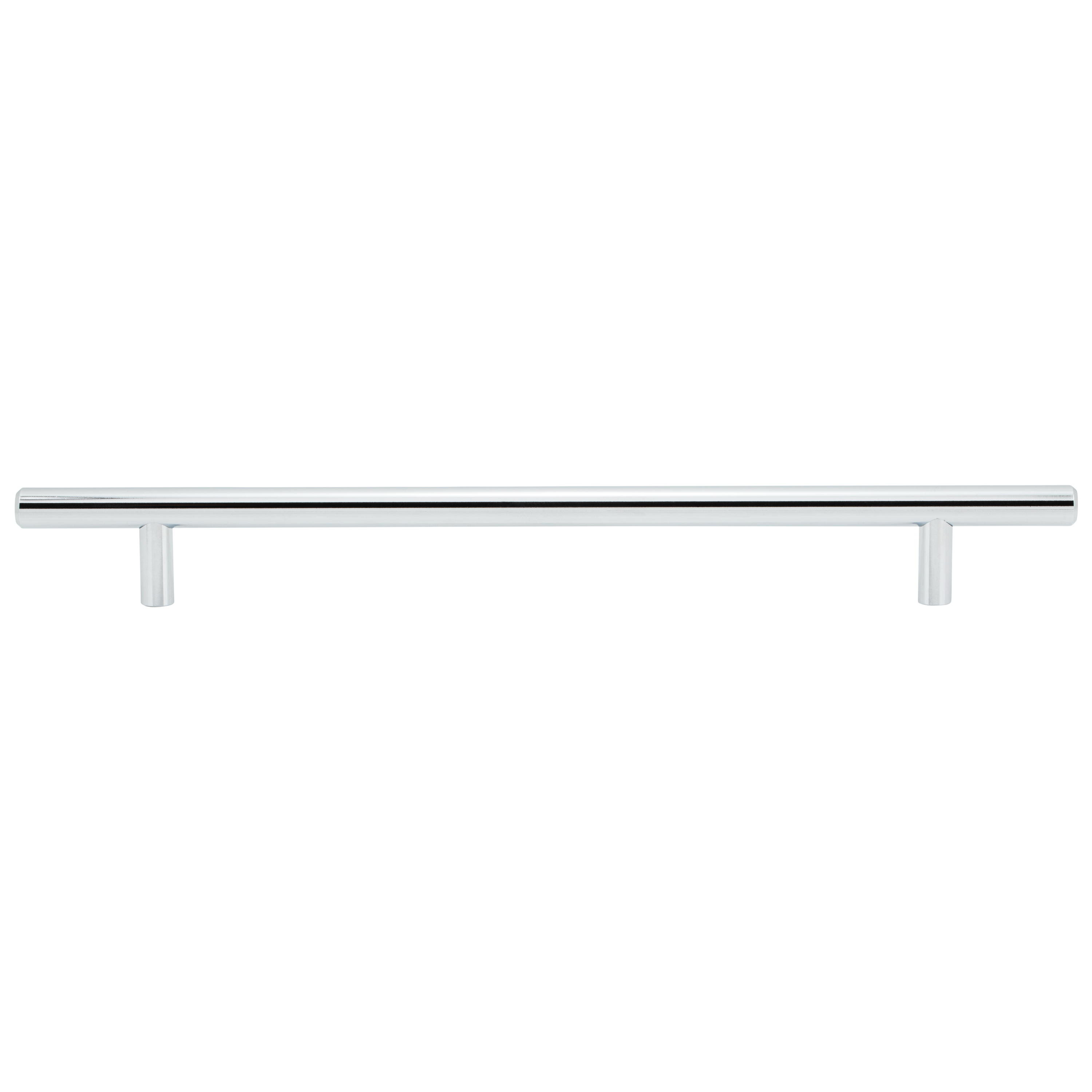 Villa Valentina VV14224PC Series No. 14, 8-13/16-in , 224mm Center to Center Polished Chrome Cylindrical Bar Drawer Pulls