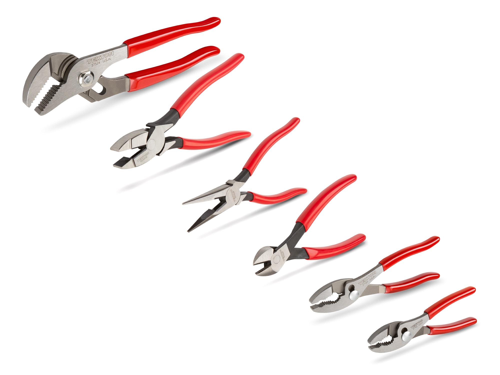 5pc Mini Pliers Set Precision Pliers Linesman Bent Needle Nose Pliers w/  Pouch