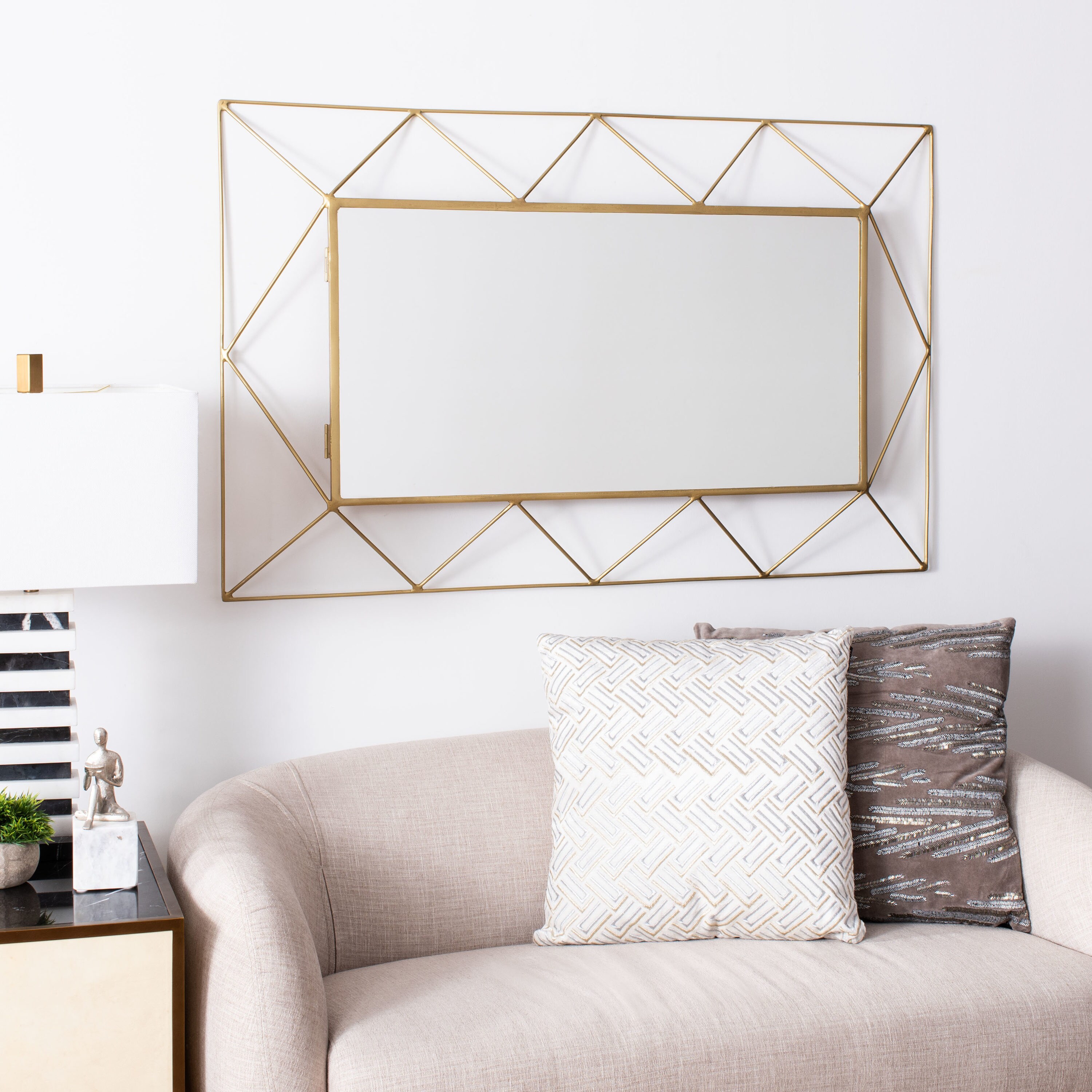 Safavieh MRR6502B Decor-Mirrors - View #2