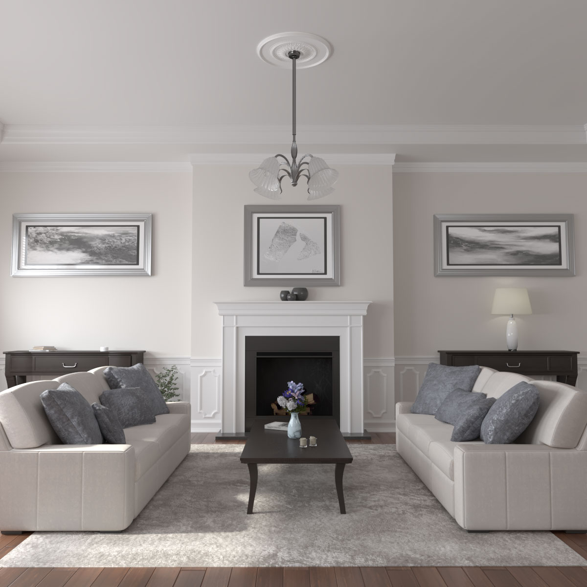 Ekena Millwork CM29WG Ceiling-Medallions - View #5