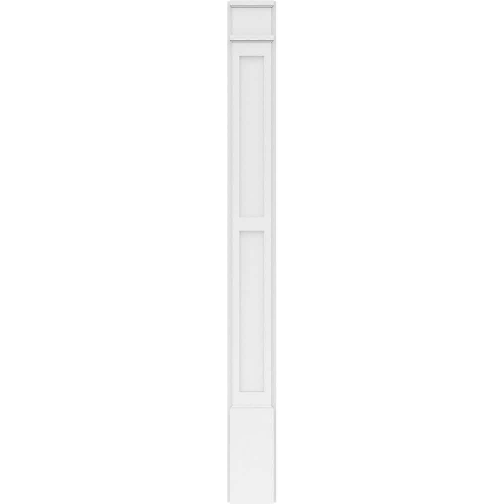 Ekena Millwork PILP07X072DFP02-2 Entry-Door-Casing-Accents - View #3