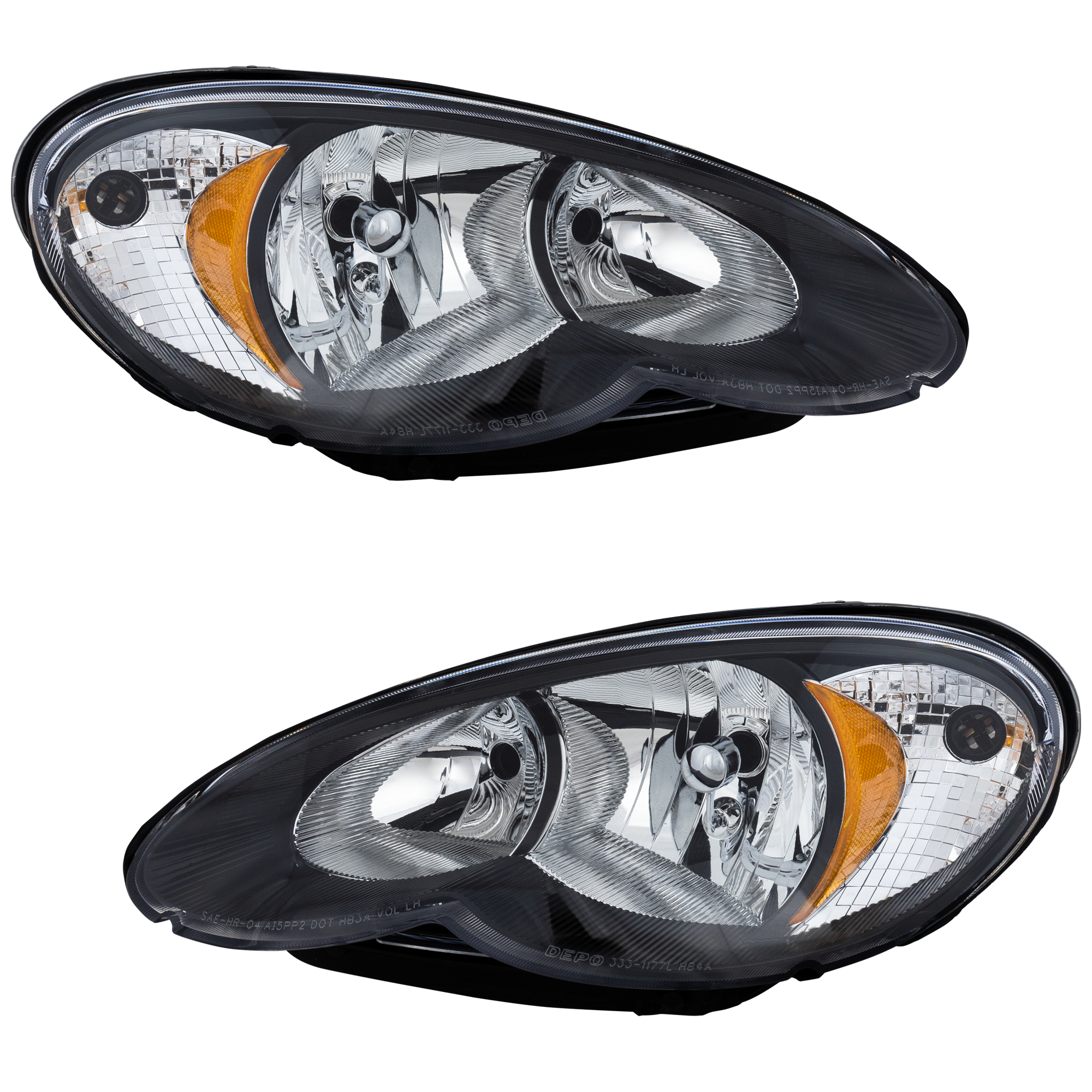 Garage-Pro JCWCR0609CHLGP Headlight Compatible with 2006-2010 Chrysler Pt Cruiser Driver and Passenger Side