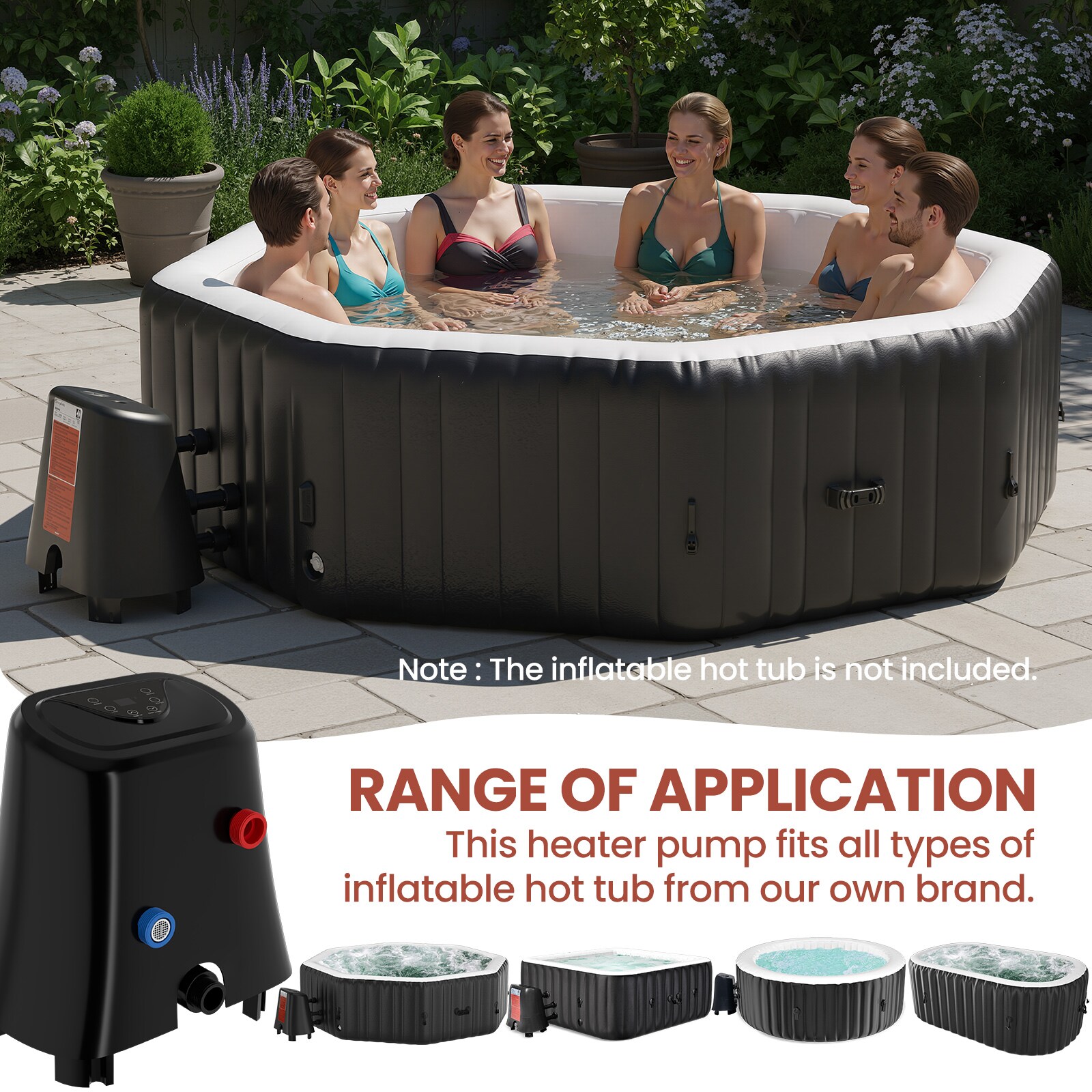 DOCRED TUB-JXS-A1-LS02 Hot-Tub-Spa-Steps - View #5