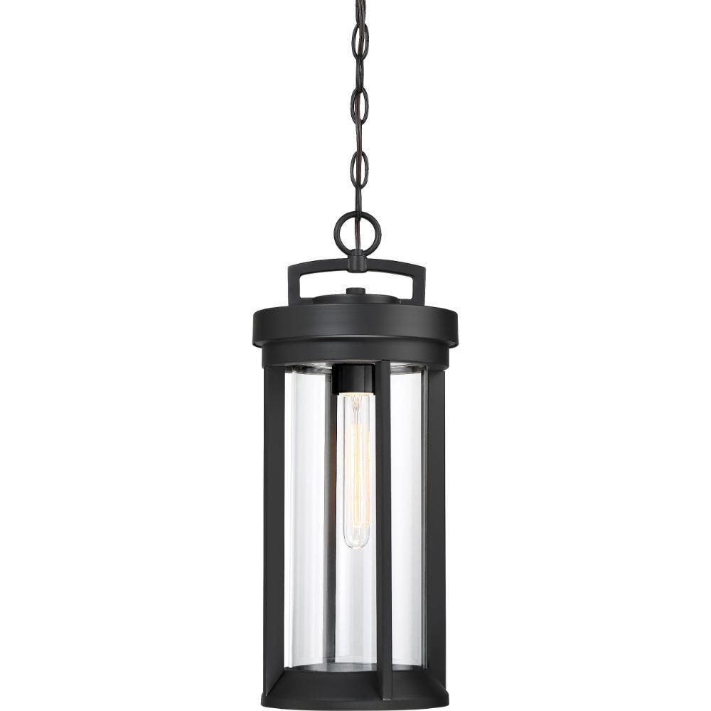  LW-SC537921 Aged bronze Transitional Clear glass Drum Mini Outdoor Hanging Pendant light