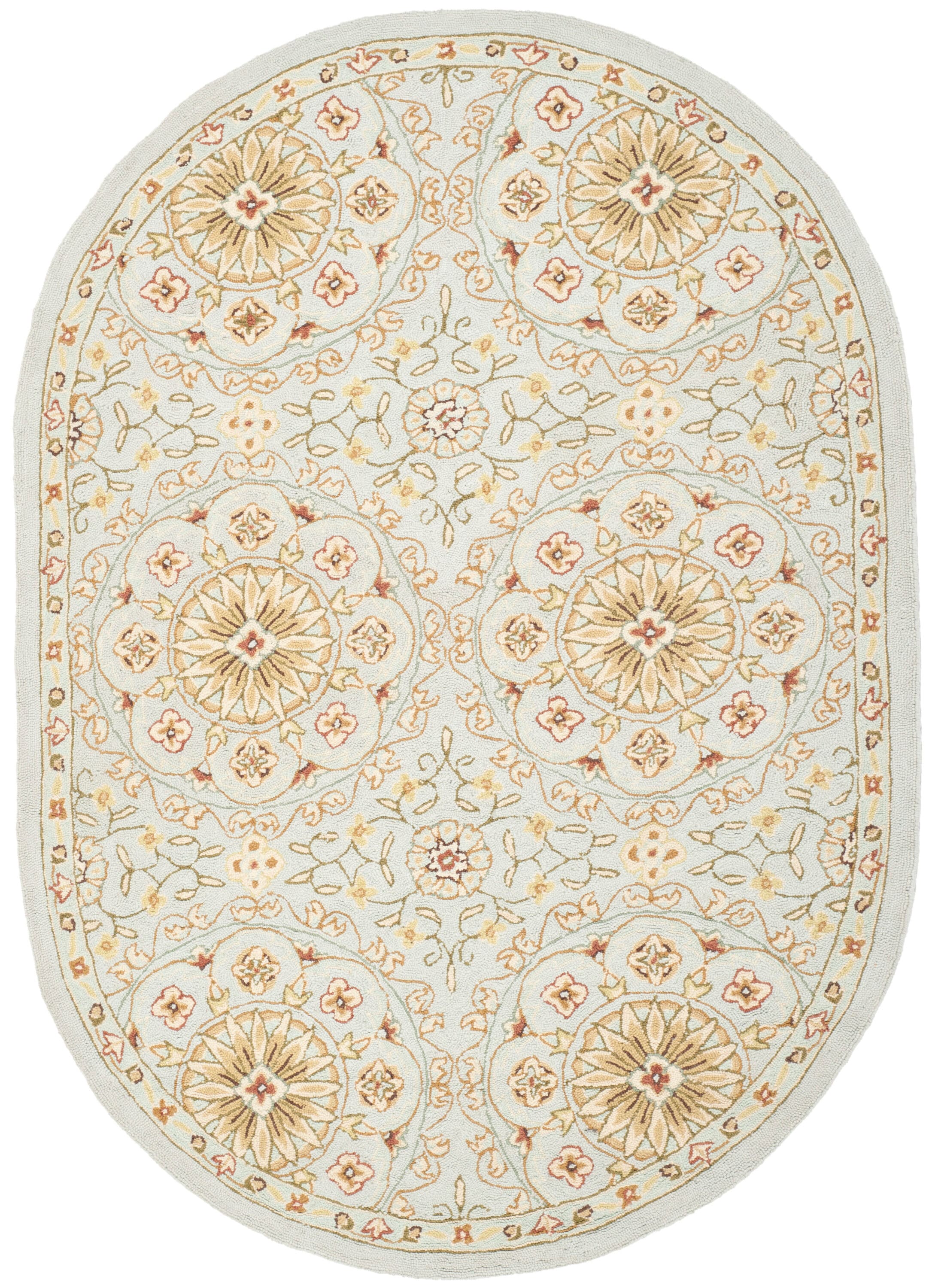 Safavieh - Chelsea 378A Andalusia Teal Green 4ft-6in x 6ft-6in Rug