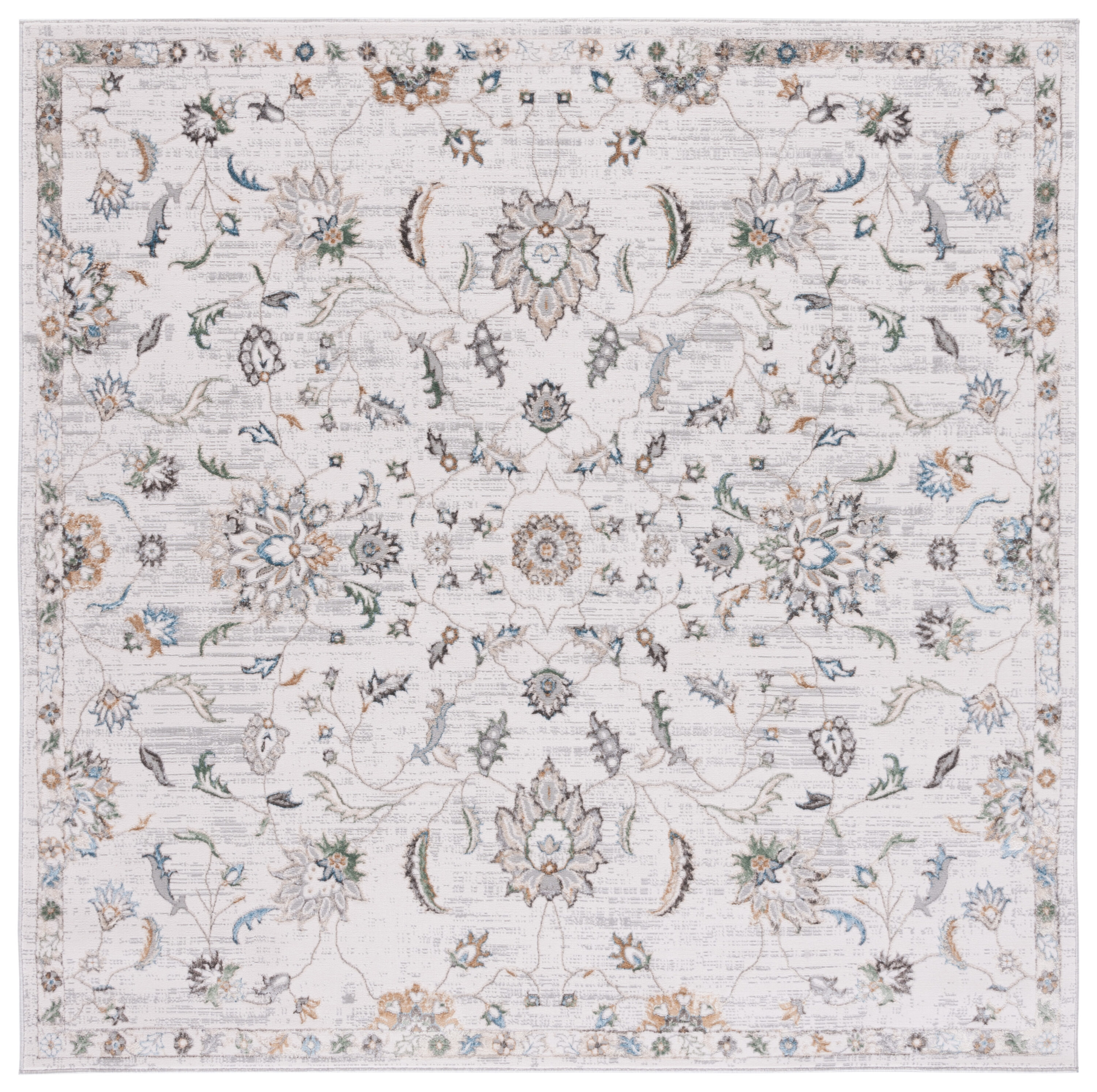 Bel Air 236B Beige/Grey 7 X 7 Area Rug