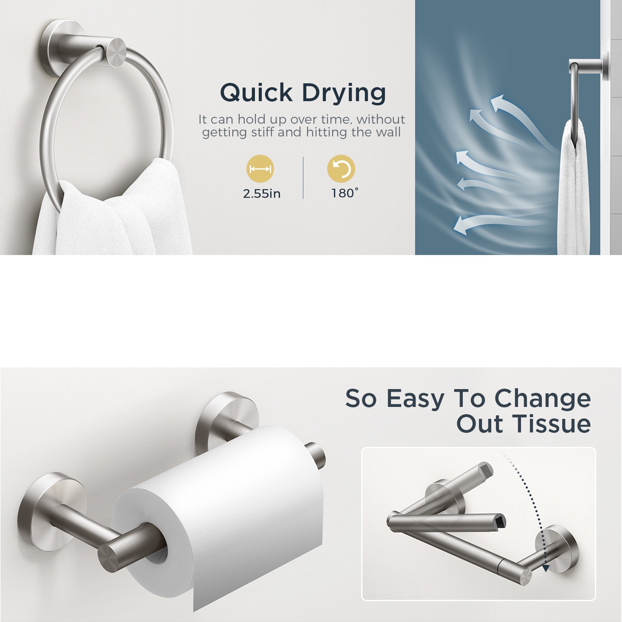 FURUISI LBN11901 Decorative-Bath-Hardware-Kits - View #5