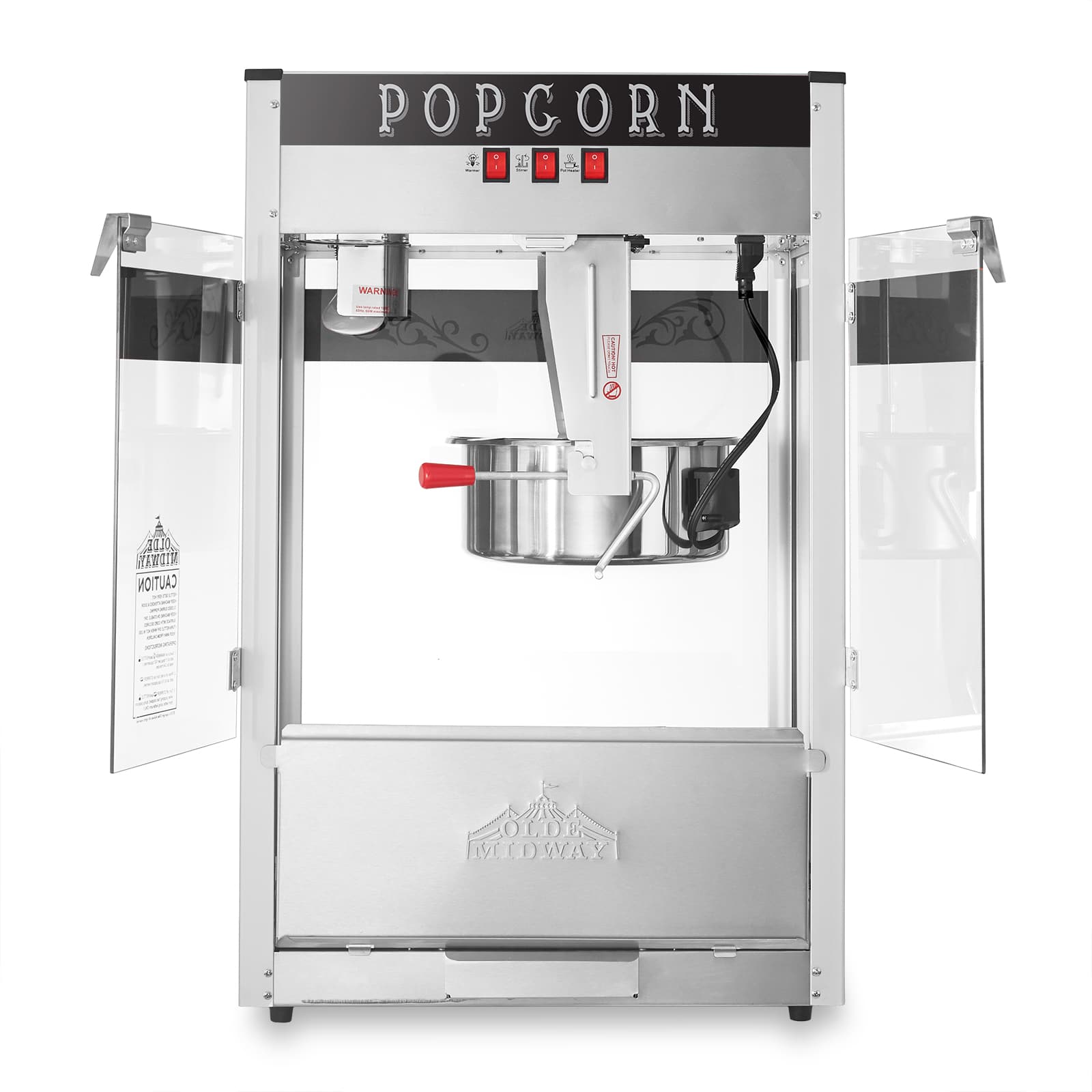 Olde Midway CON-POP-1600-BLK Popcorn-Makers - View #3
