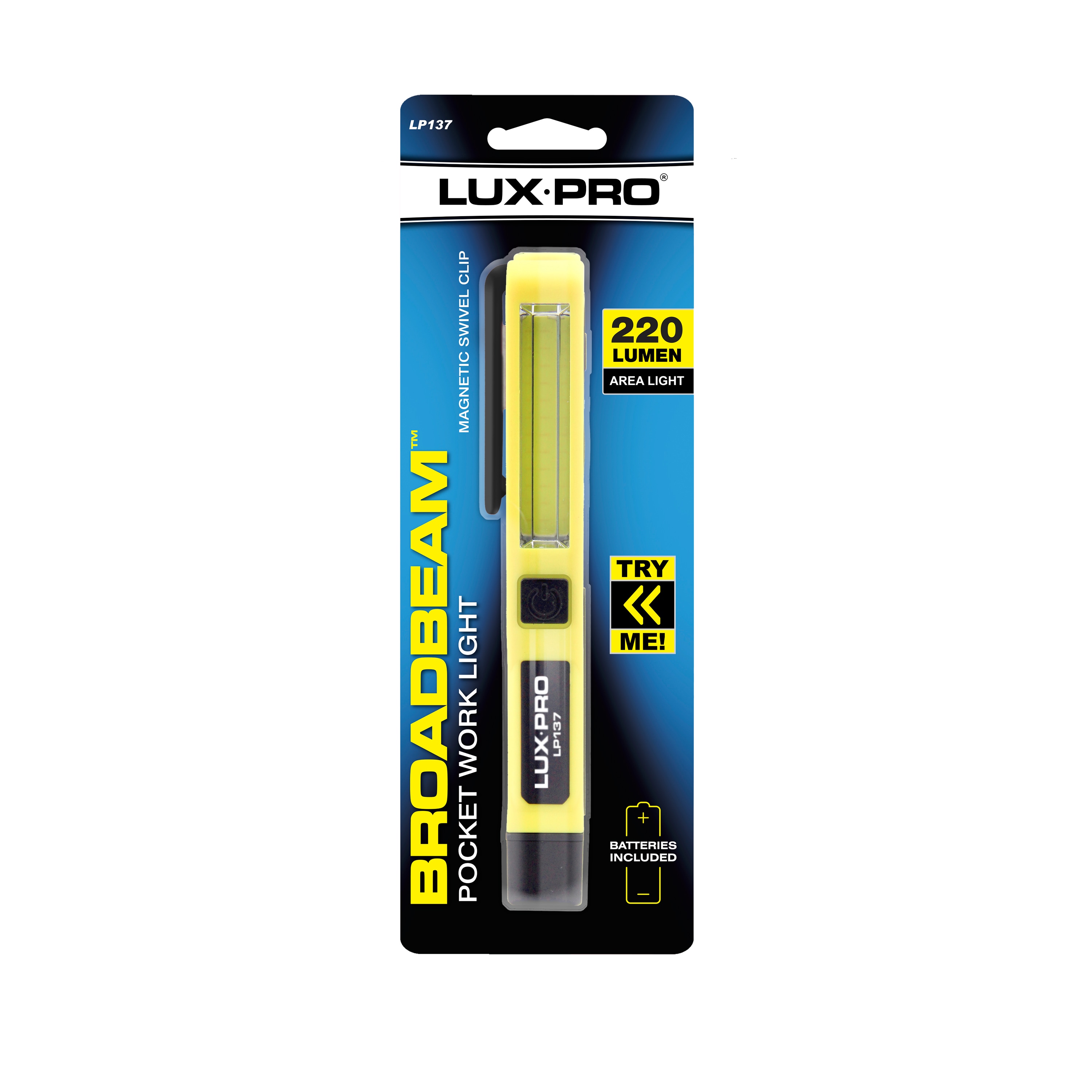 LUXPRO Multi-Function Utility 537 Lumen LED Flashlight and Work
