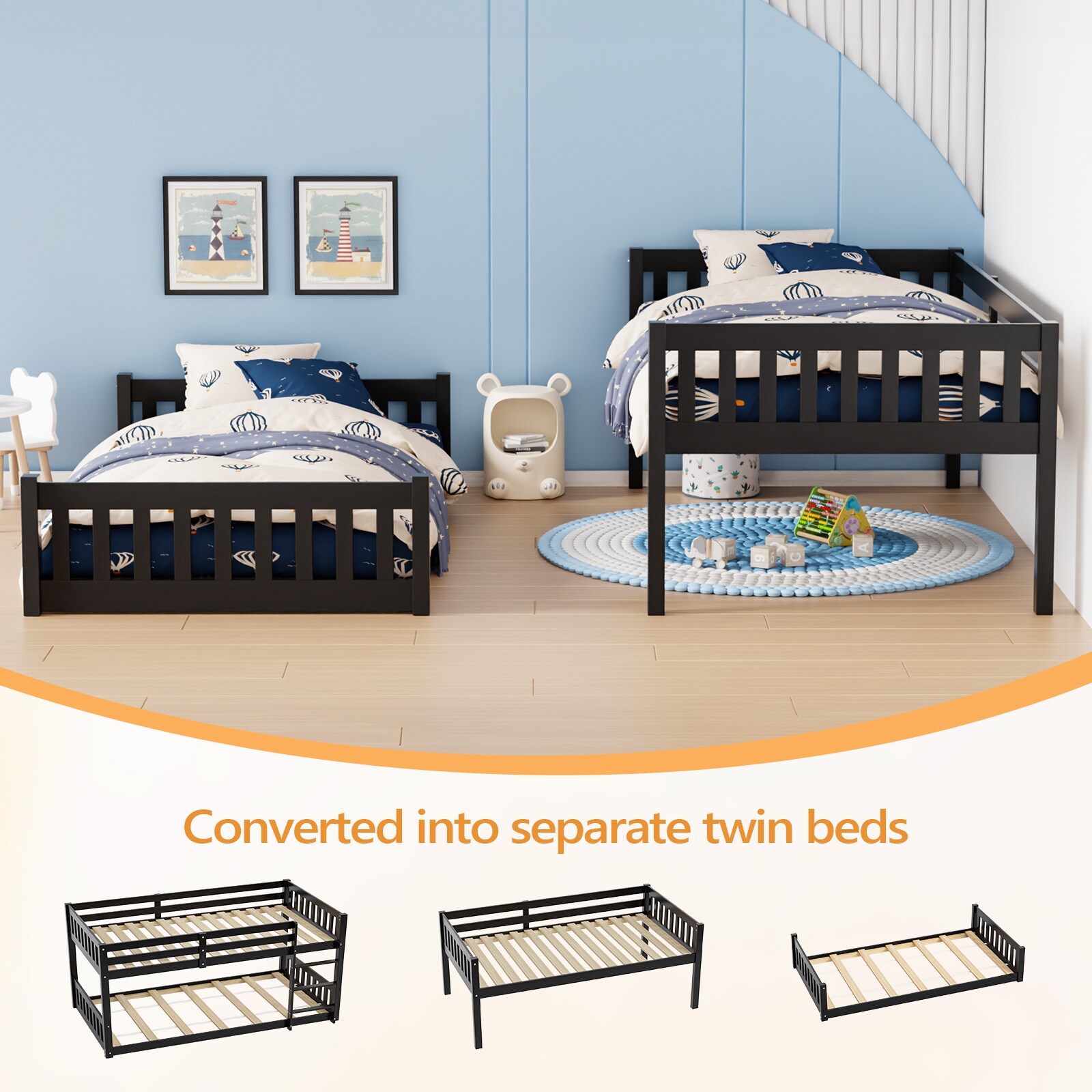 JOYMOR JM-LO-G52006431 Bunk-Beds - View #6