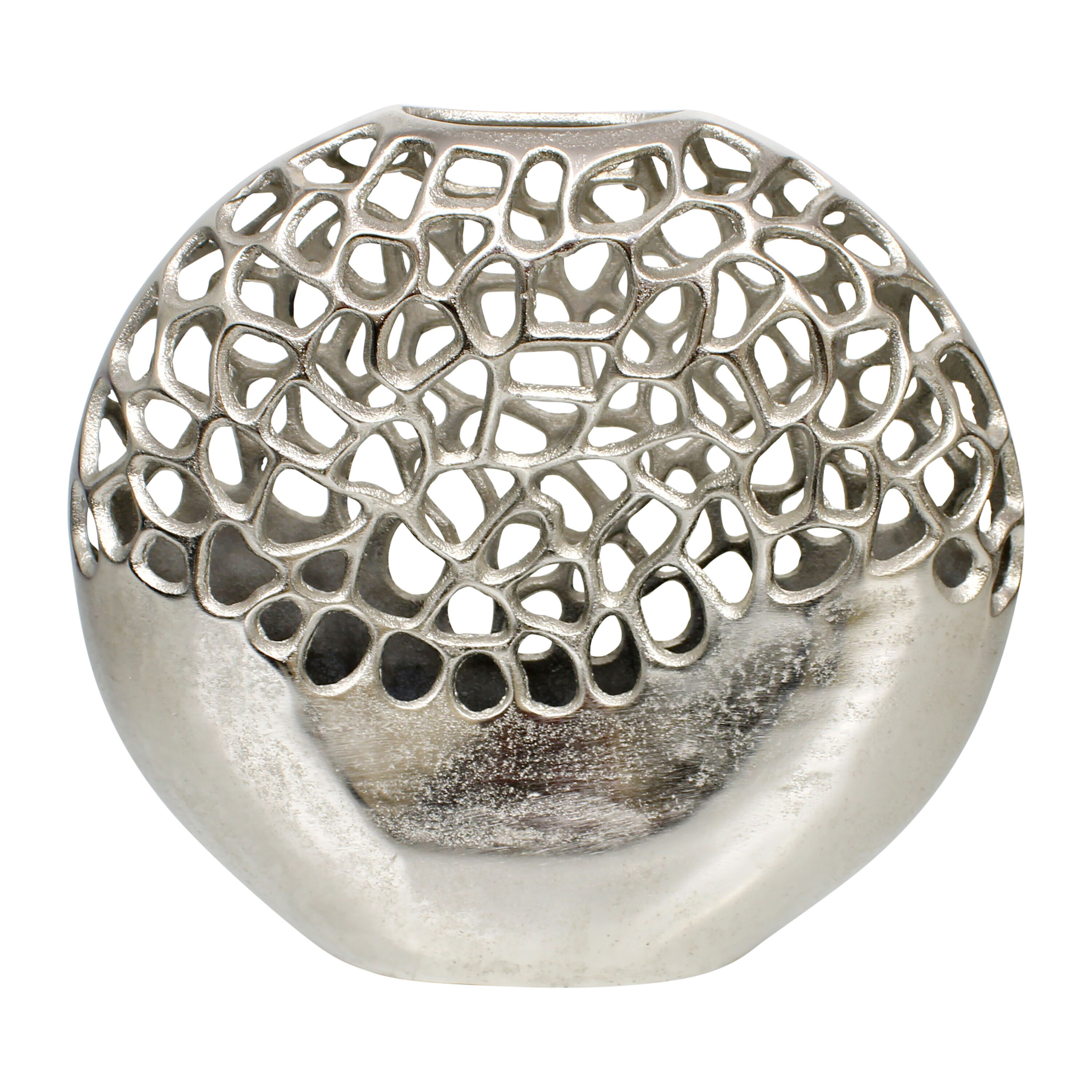 Sagebrook Home 16341-01 Silver Aluminum Modern Sculpture